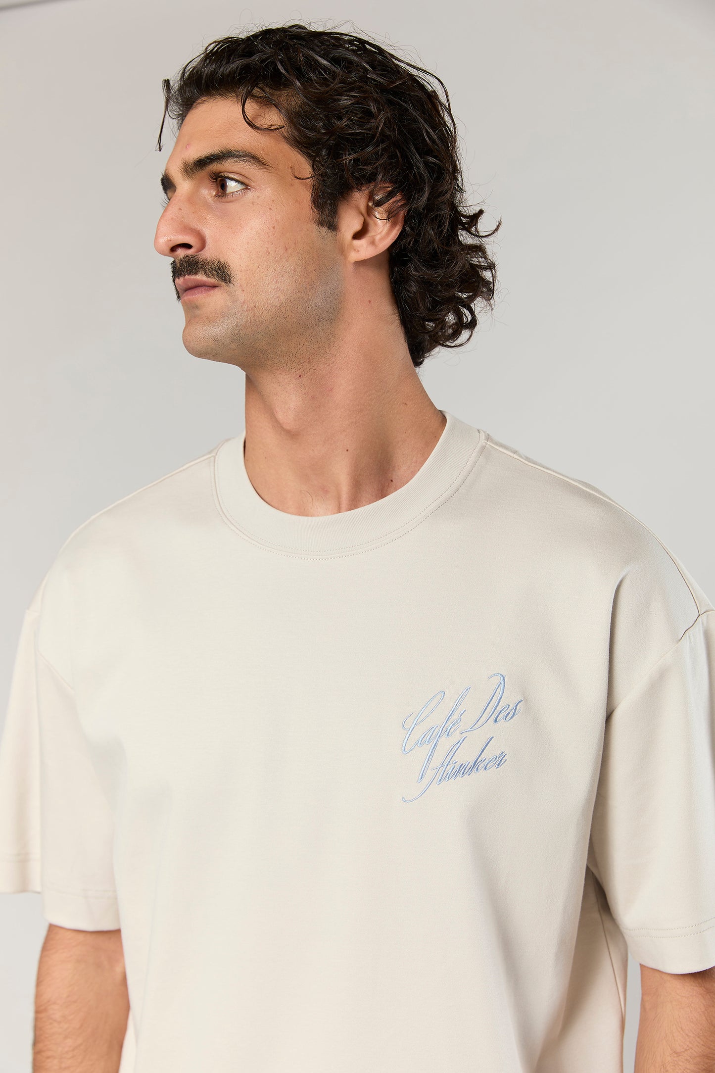 Mercerized 806 Gray T-Shirt