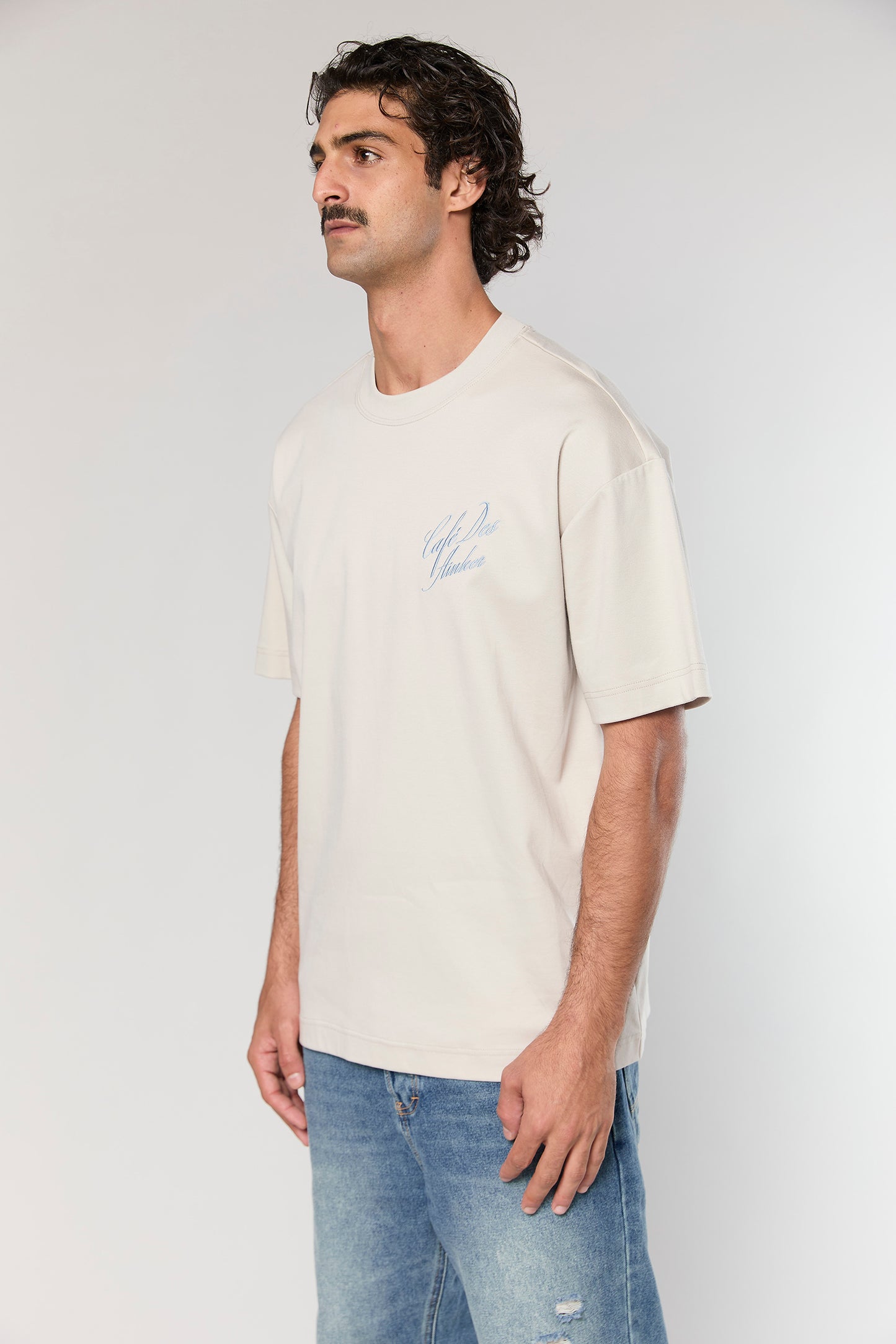 Mercerized 806 Gray T-Shirt