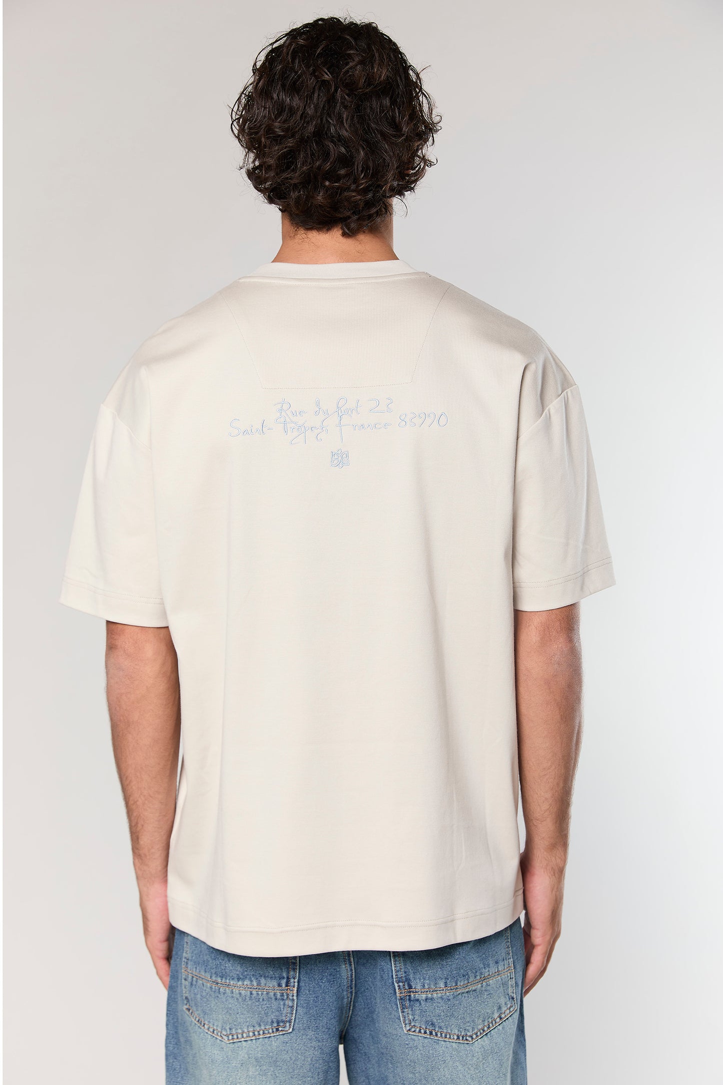 Mercerized 806 Gray T-Shirt