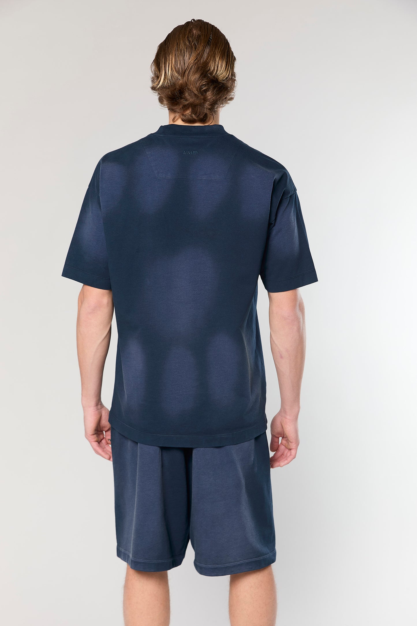 856 Navy Wash Short Pant