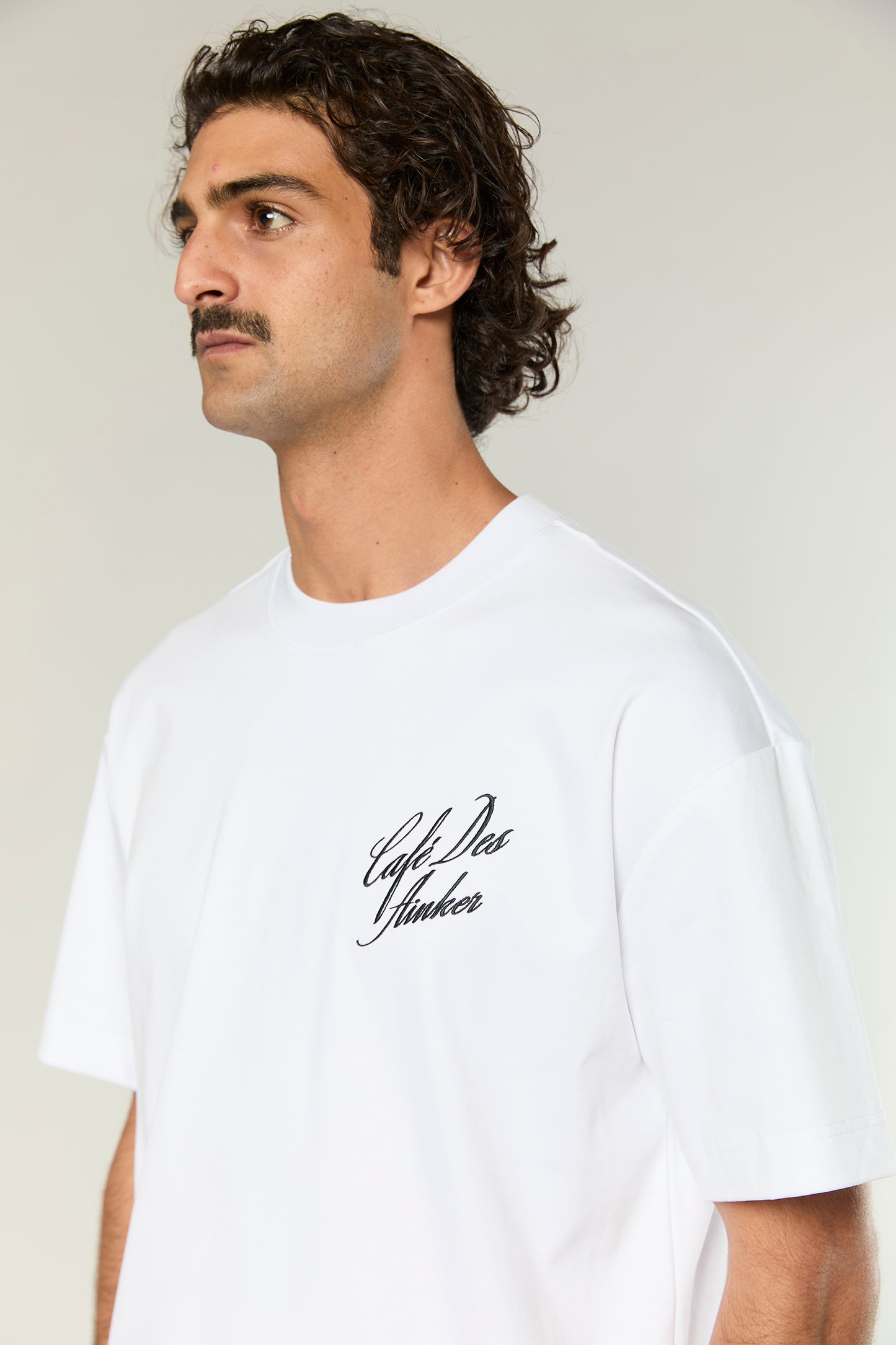 Mercerized 806 White T-Shirt