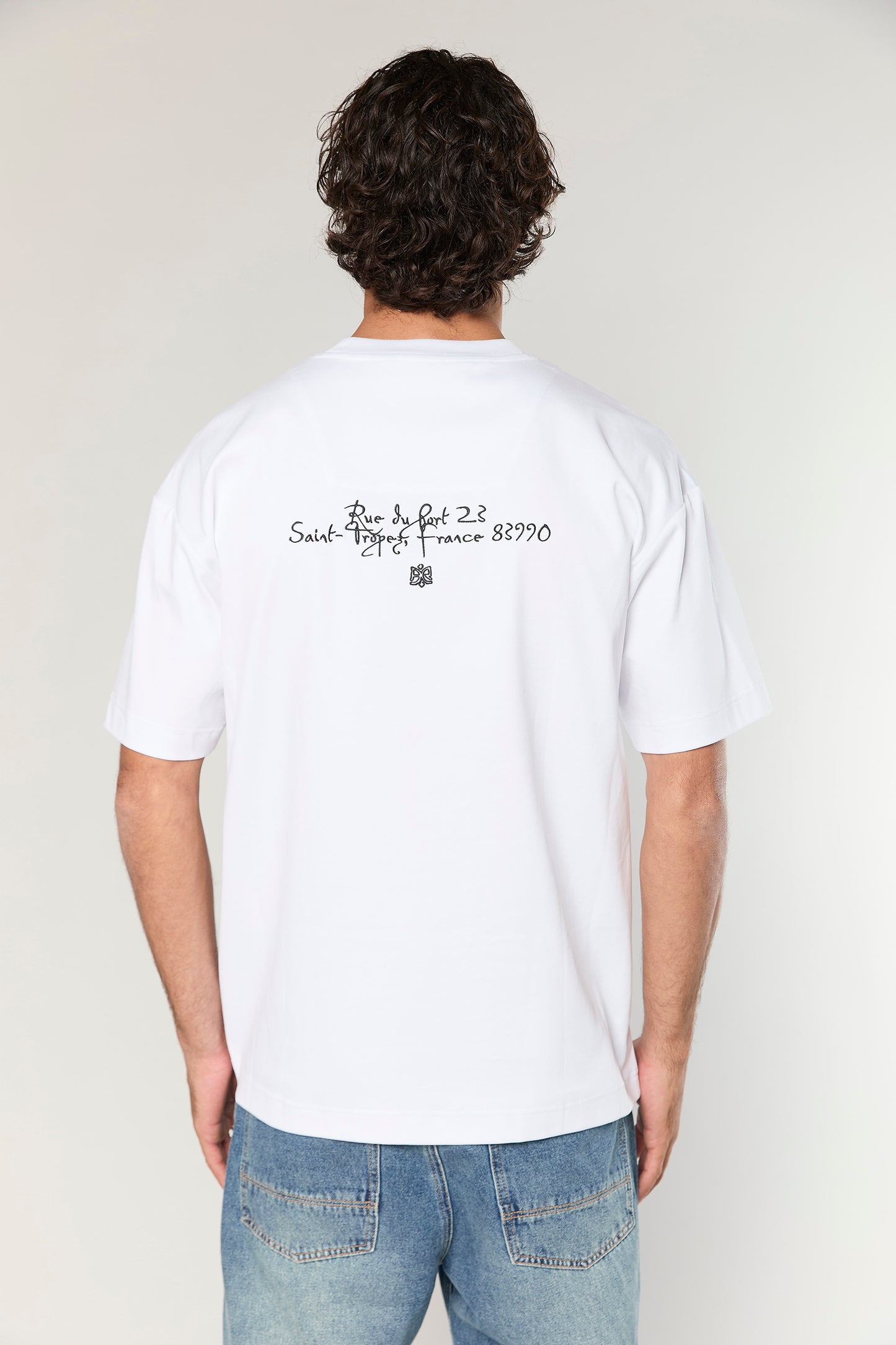 Mercerized 806 White T-Shirt