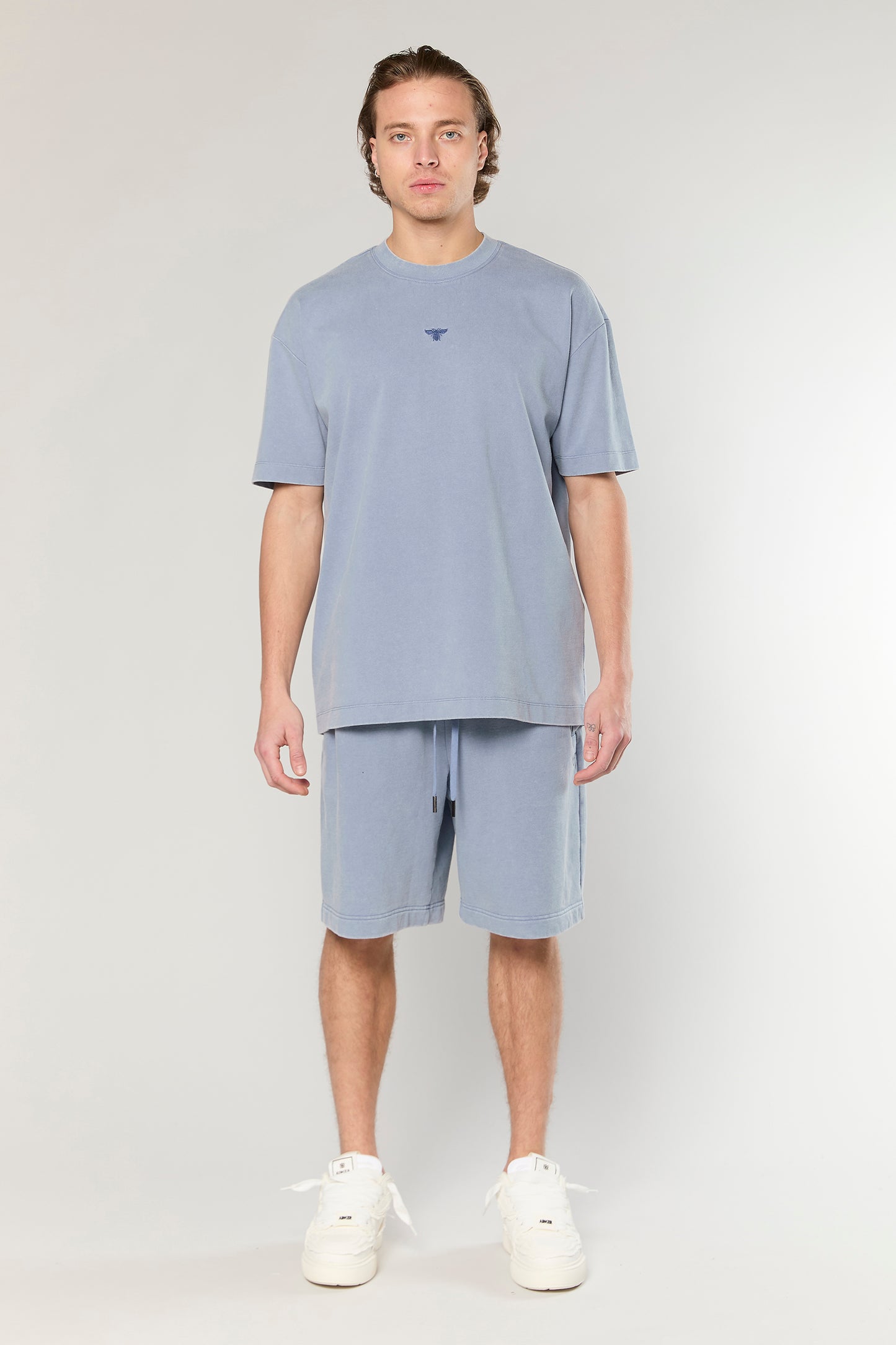 Cotton Wash 856 L.Blue T-Shirt