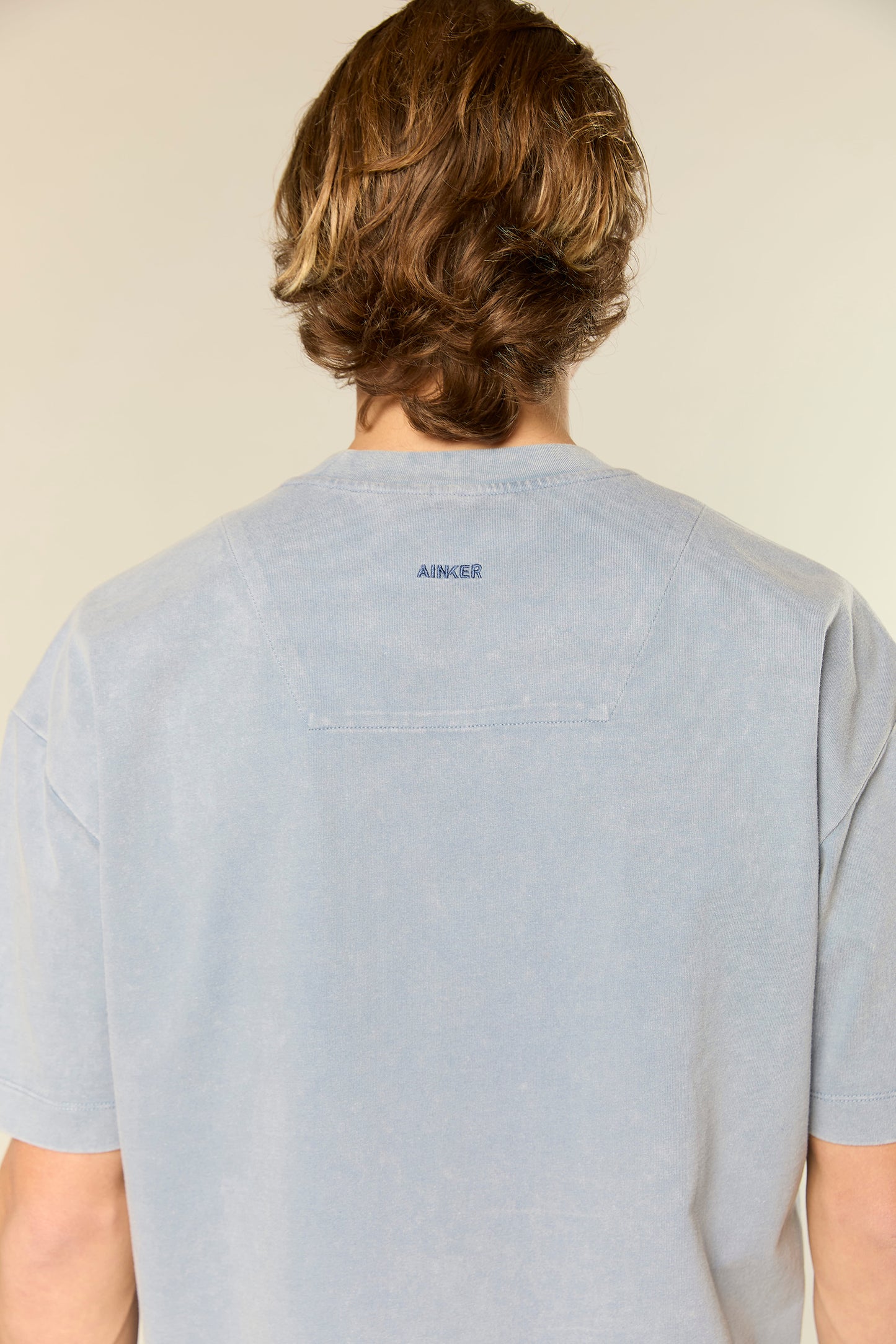 Cotton Wash 856 L.Blue T-Shirt