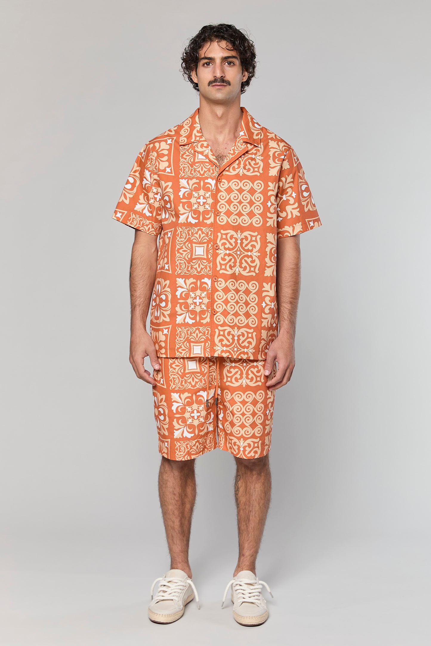 Cotton Poplin 840 Terracotta Short