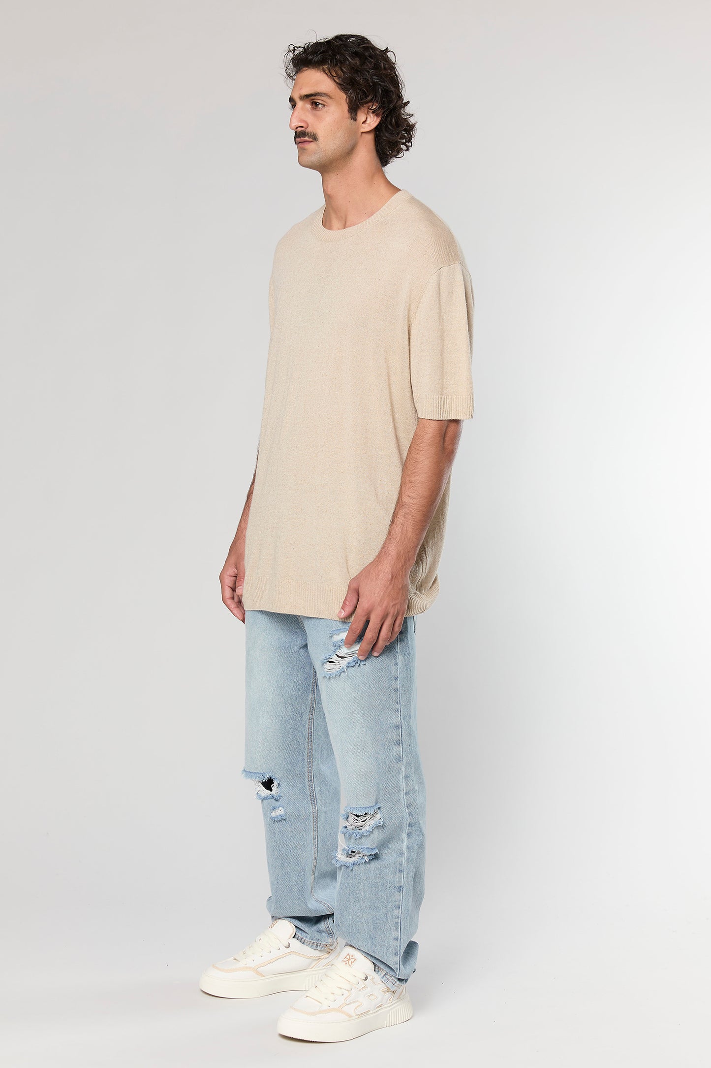 Off-White Linen 762 T-SHIRT