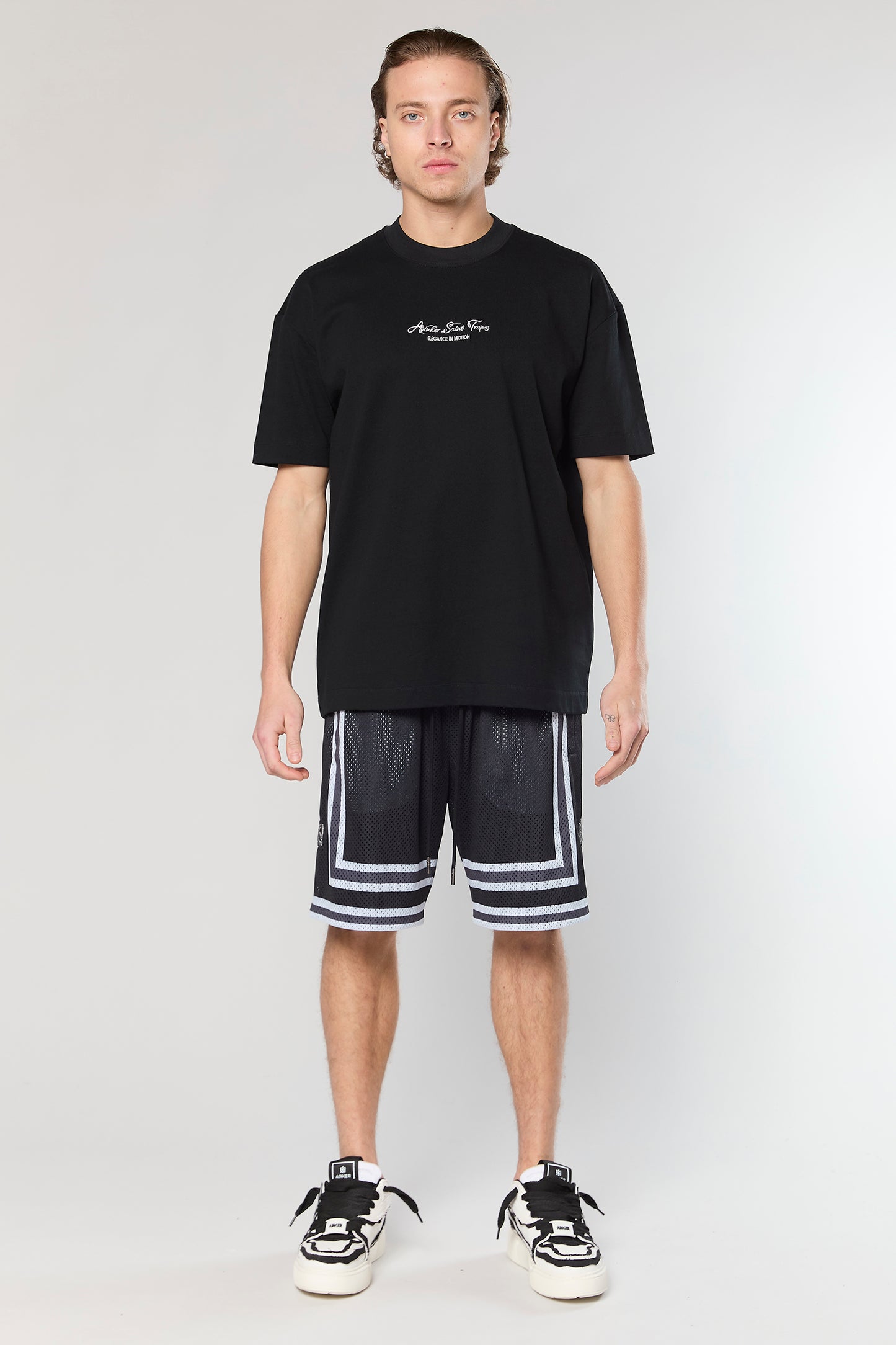 BB 712 Black/Gray Short Pant