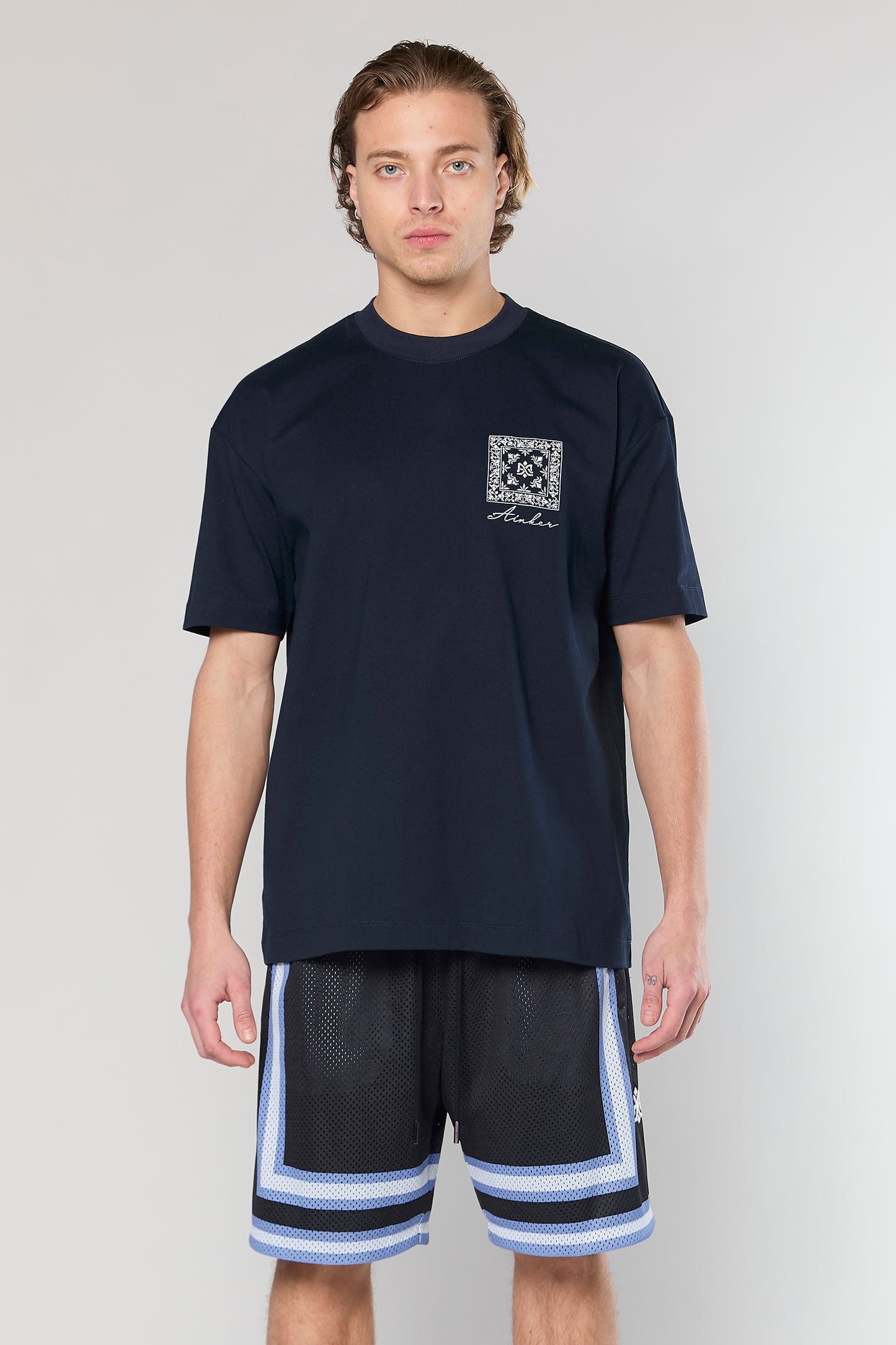 Cotton 851 Navy T-Shirt