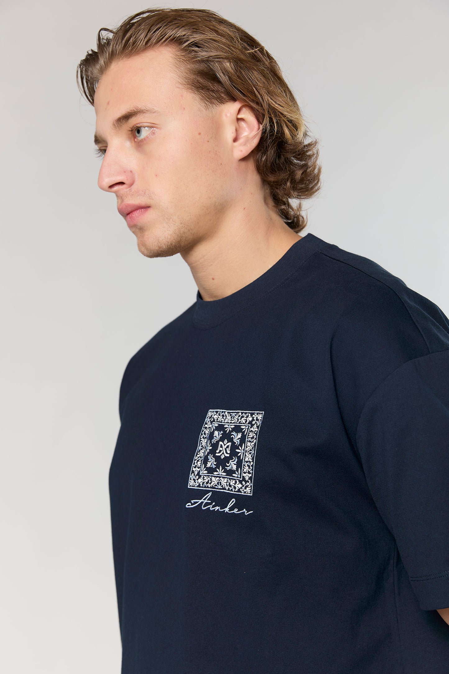 Cotton 851 Navy T-Shirt