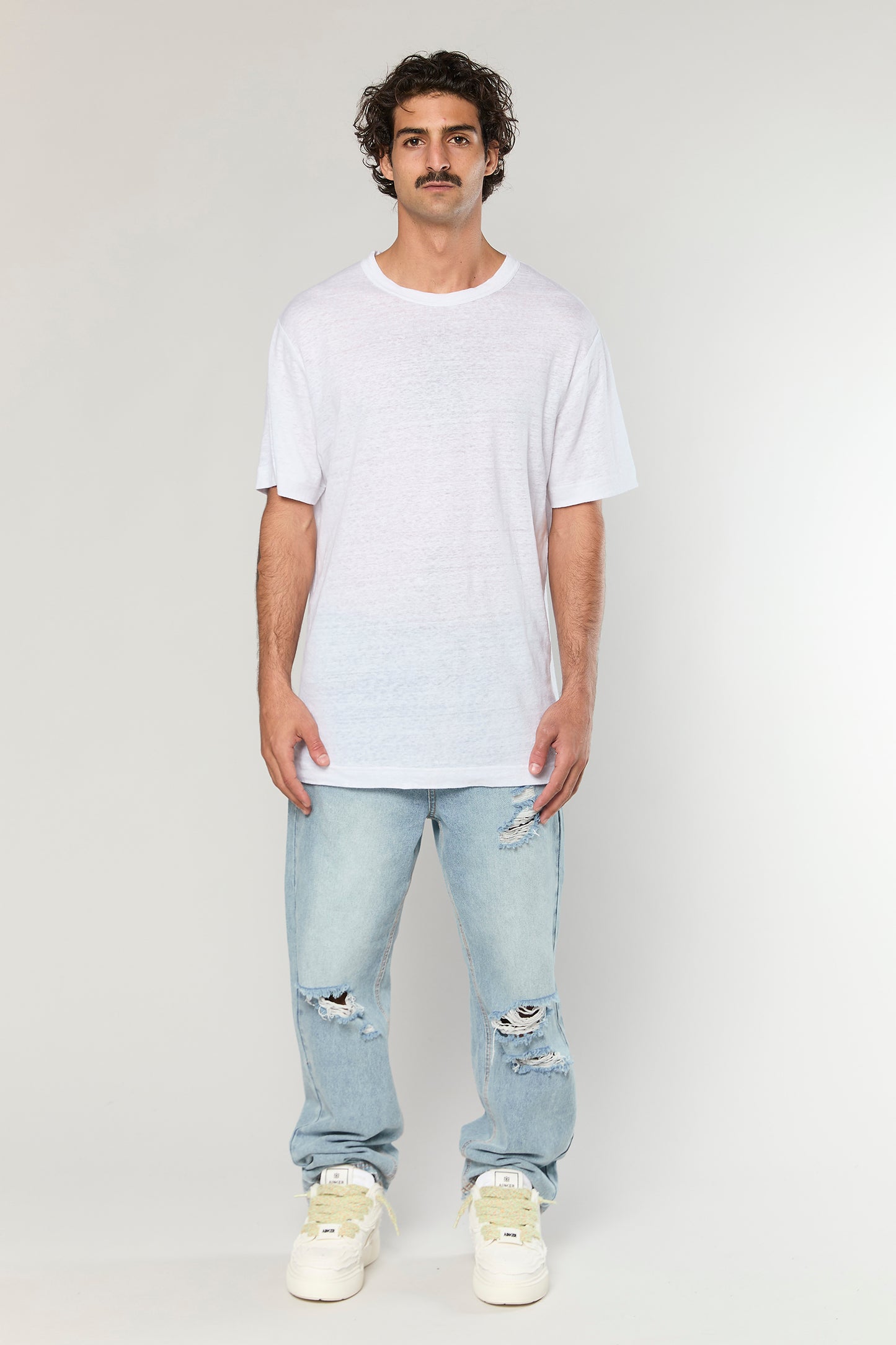 White Linen 718 T-SHIRT