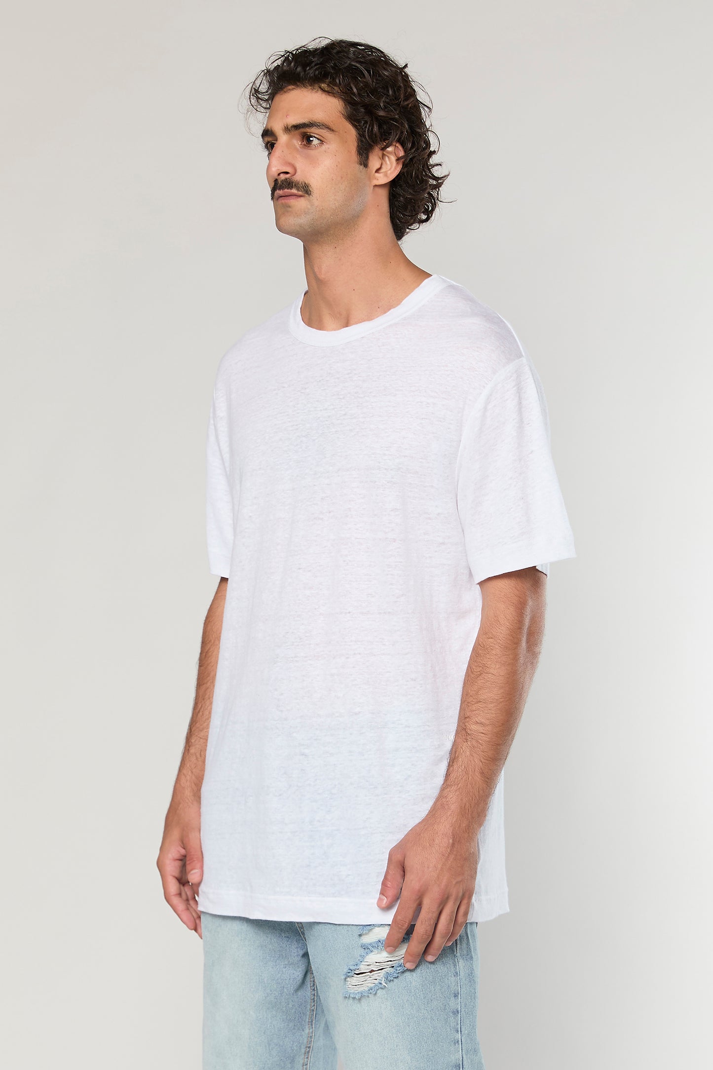 White Linen 718 T-SHIRT