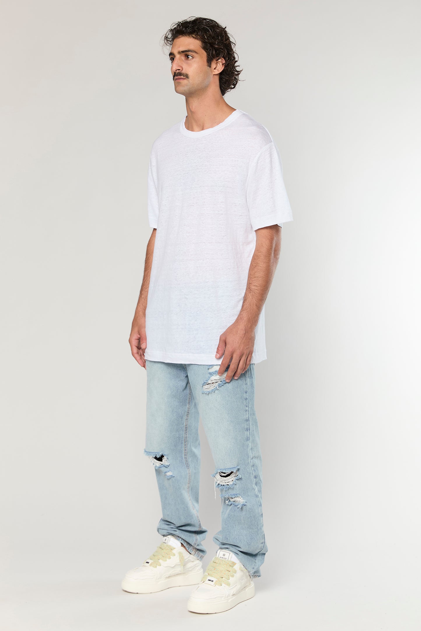 White Linen 718 T-SHIRT