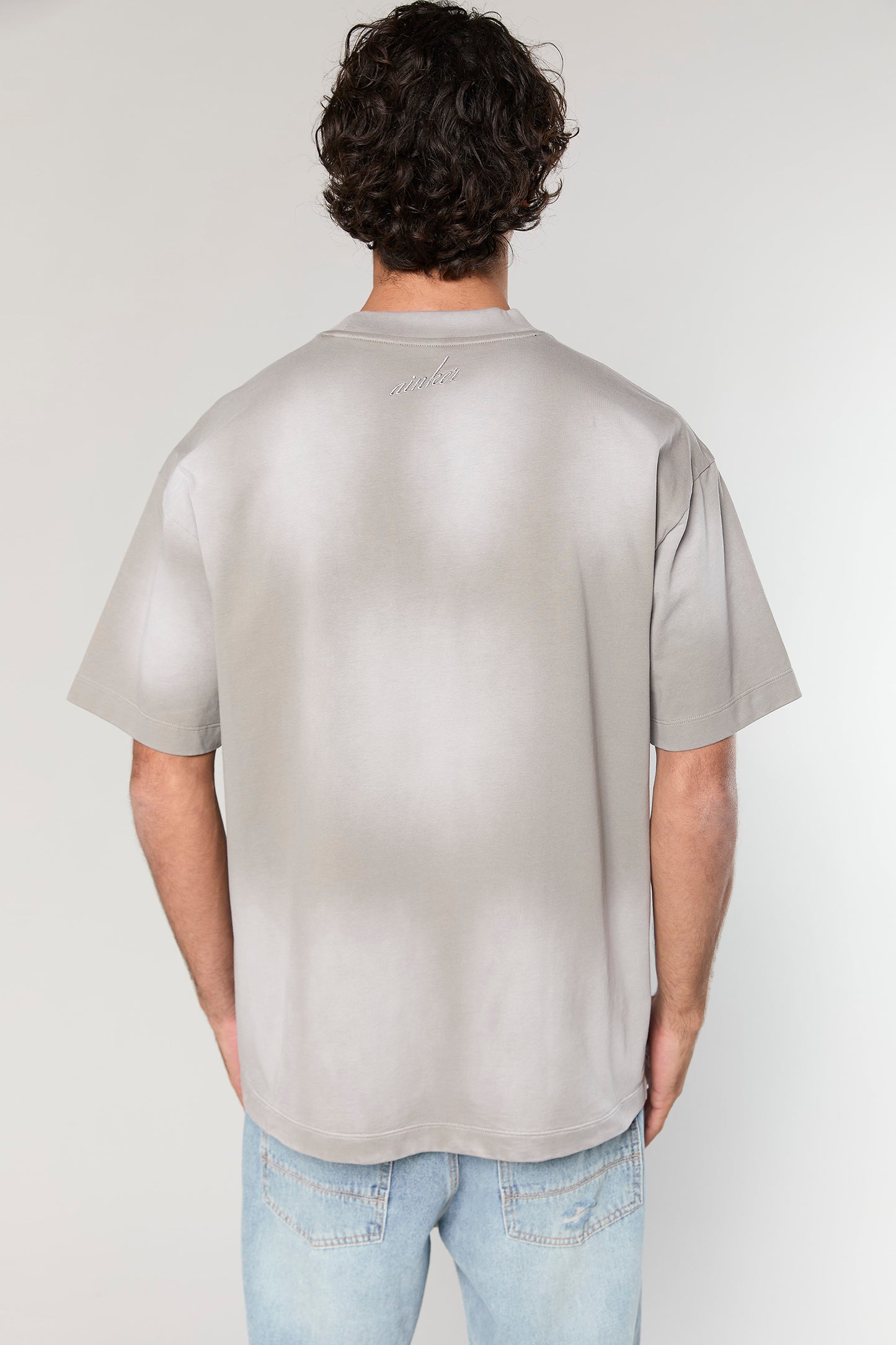 Cotton Wash 811 L.Gray T-Shirt