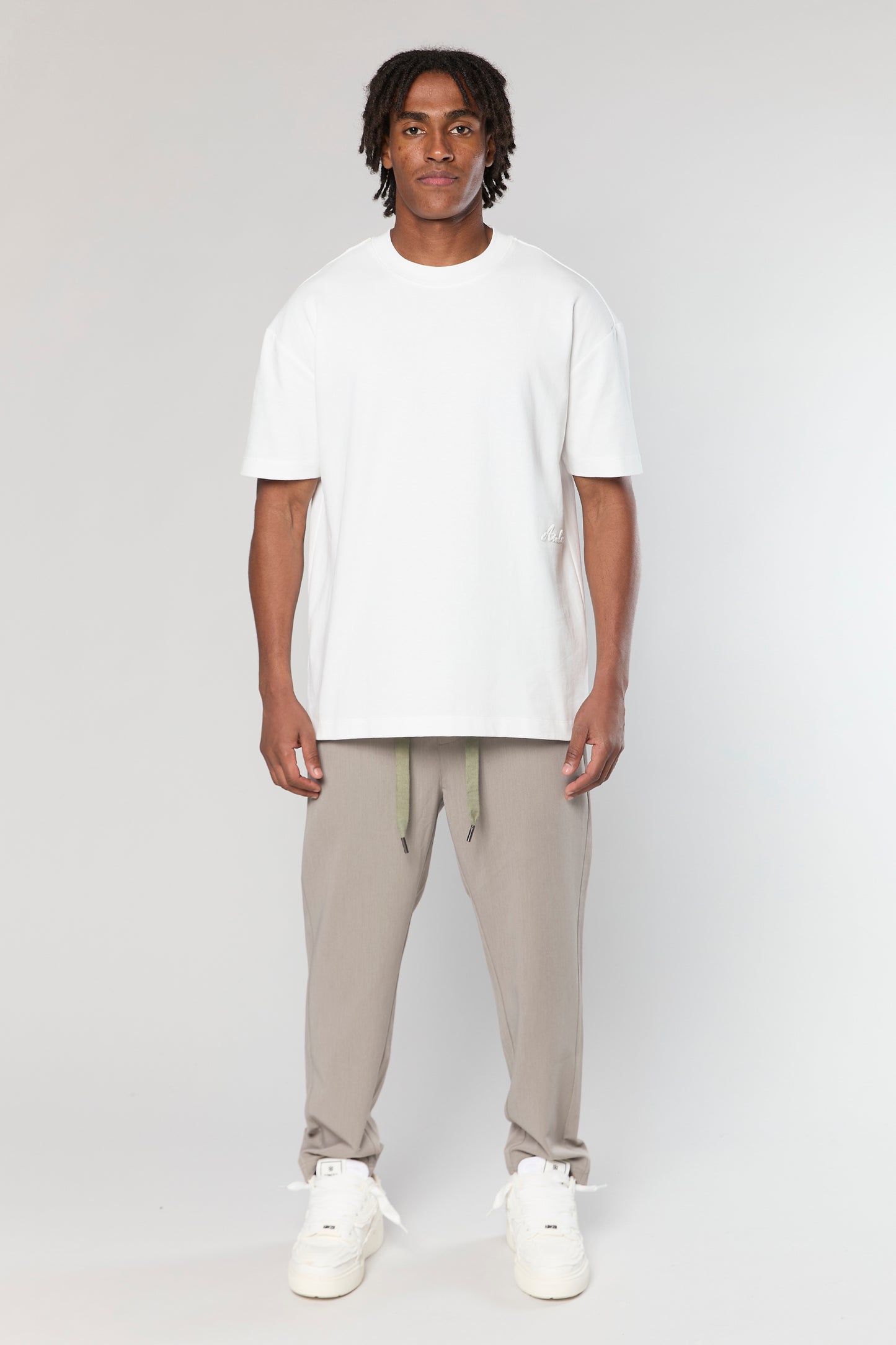 Cotton 516 Gray Chino