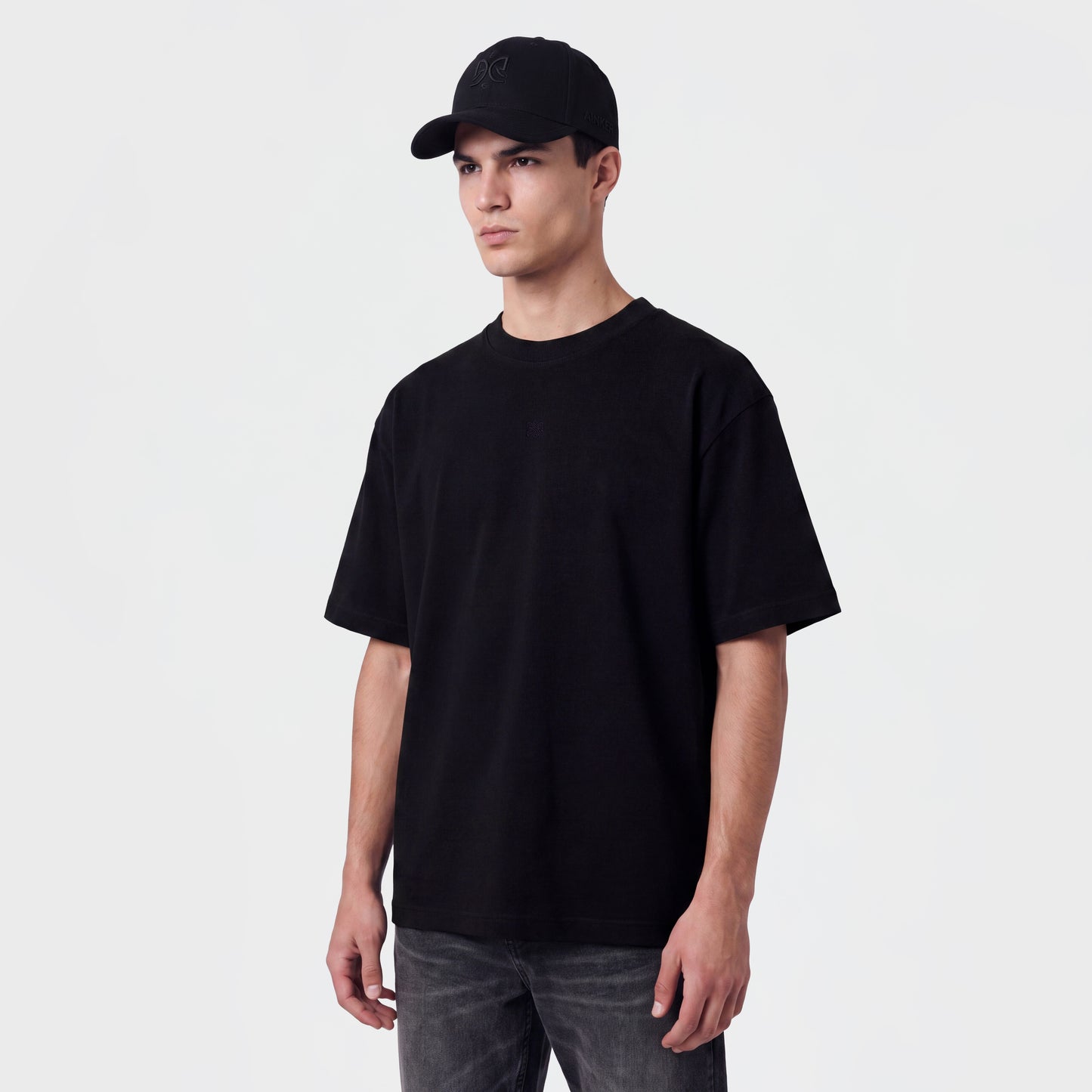 Mercerized 1029 Black T-Shirt