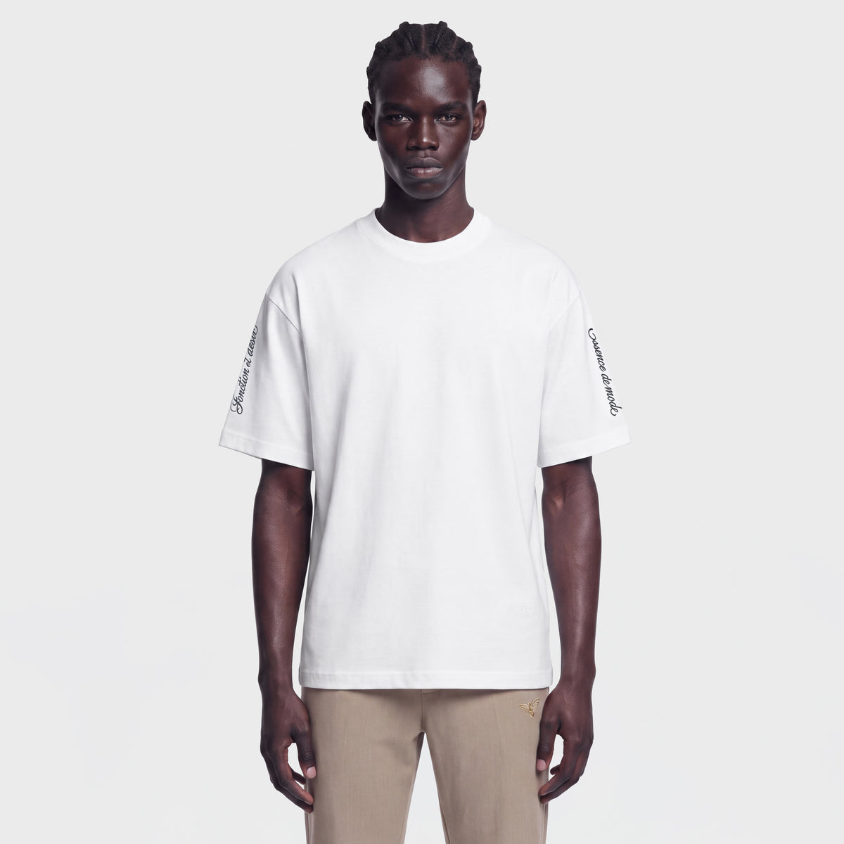 Mercerized 1034 White T-Shirt