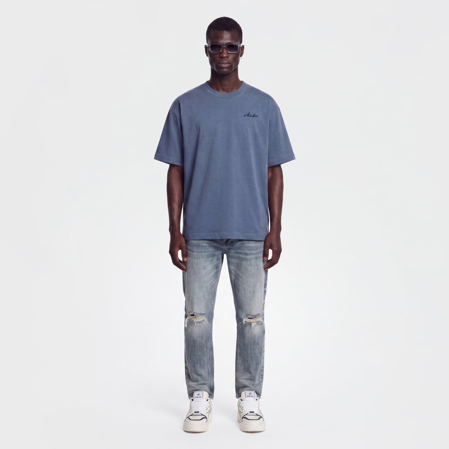 Mercerized 1116 Blue T-Shirt