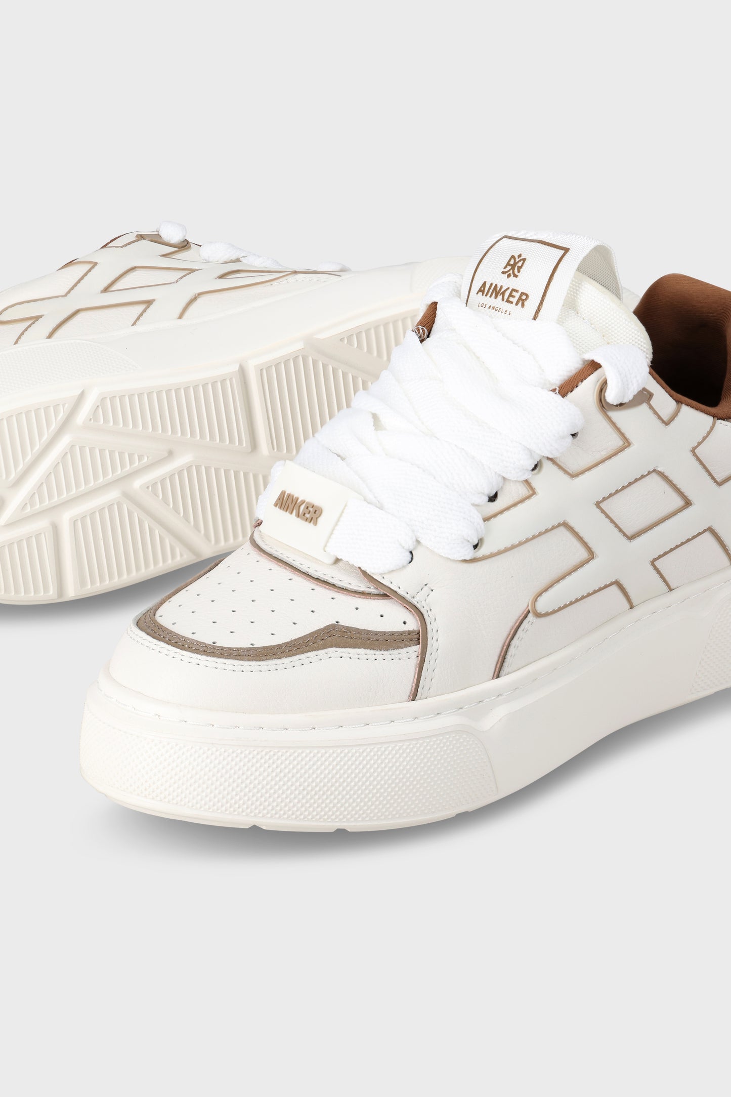 Backdoor Leather White Mocha