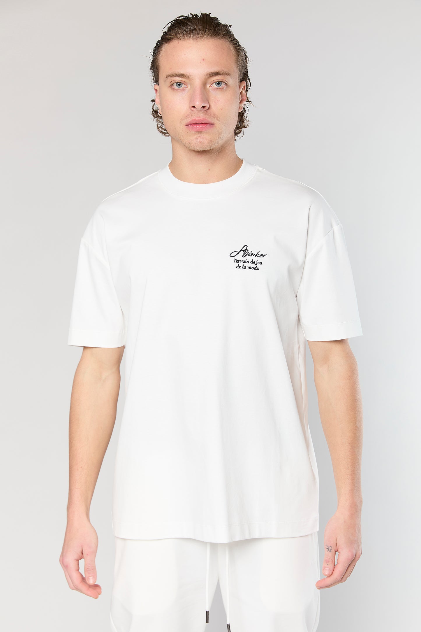 Mercerized 726 White T-Shirt
