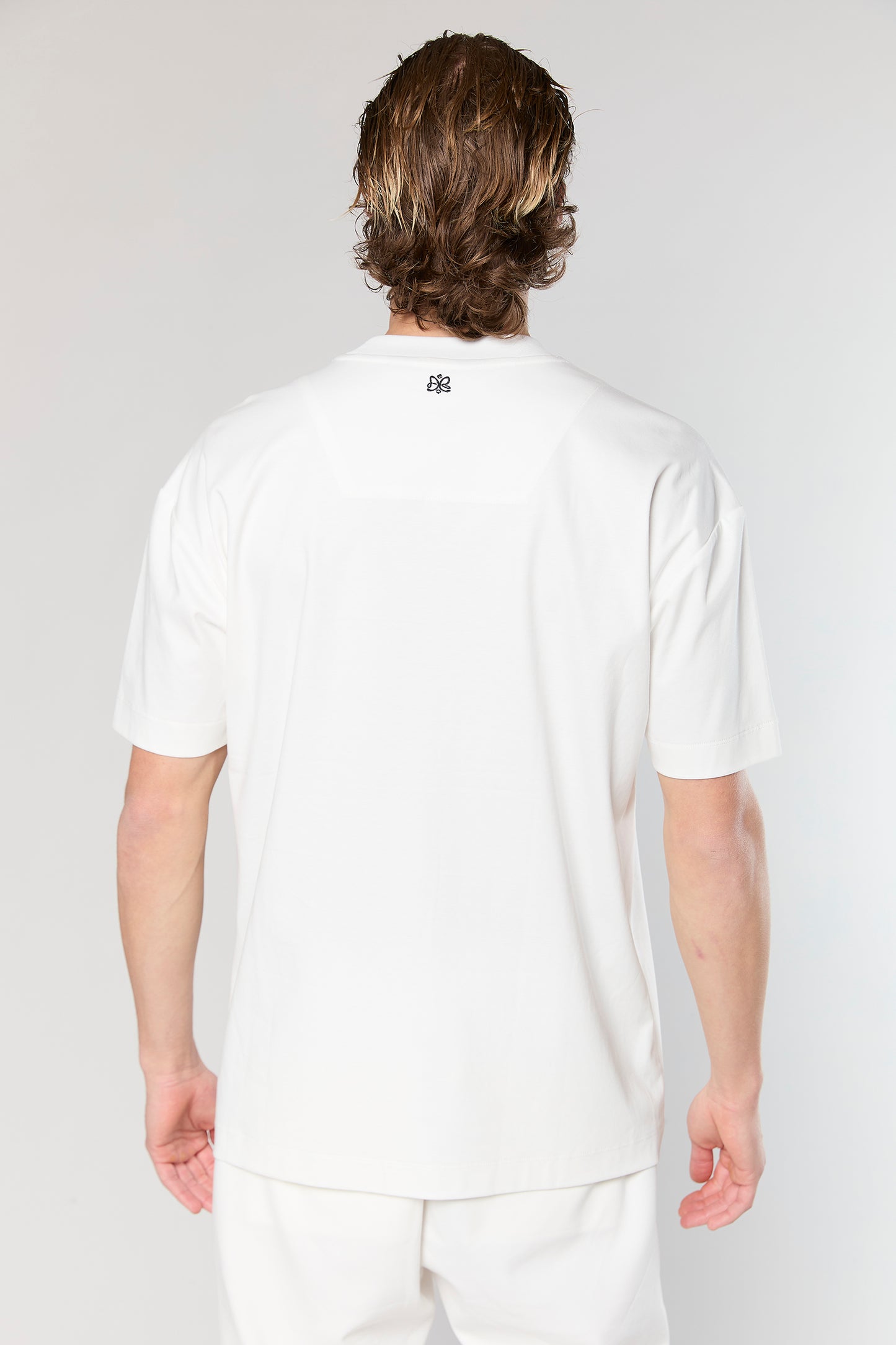 Mercerized 726 White T-Shirt