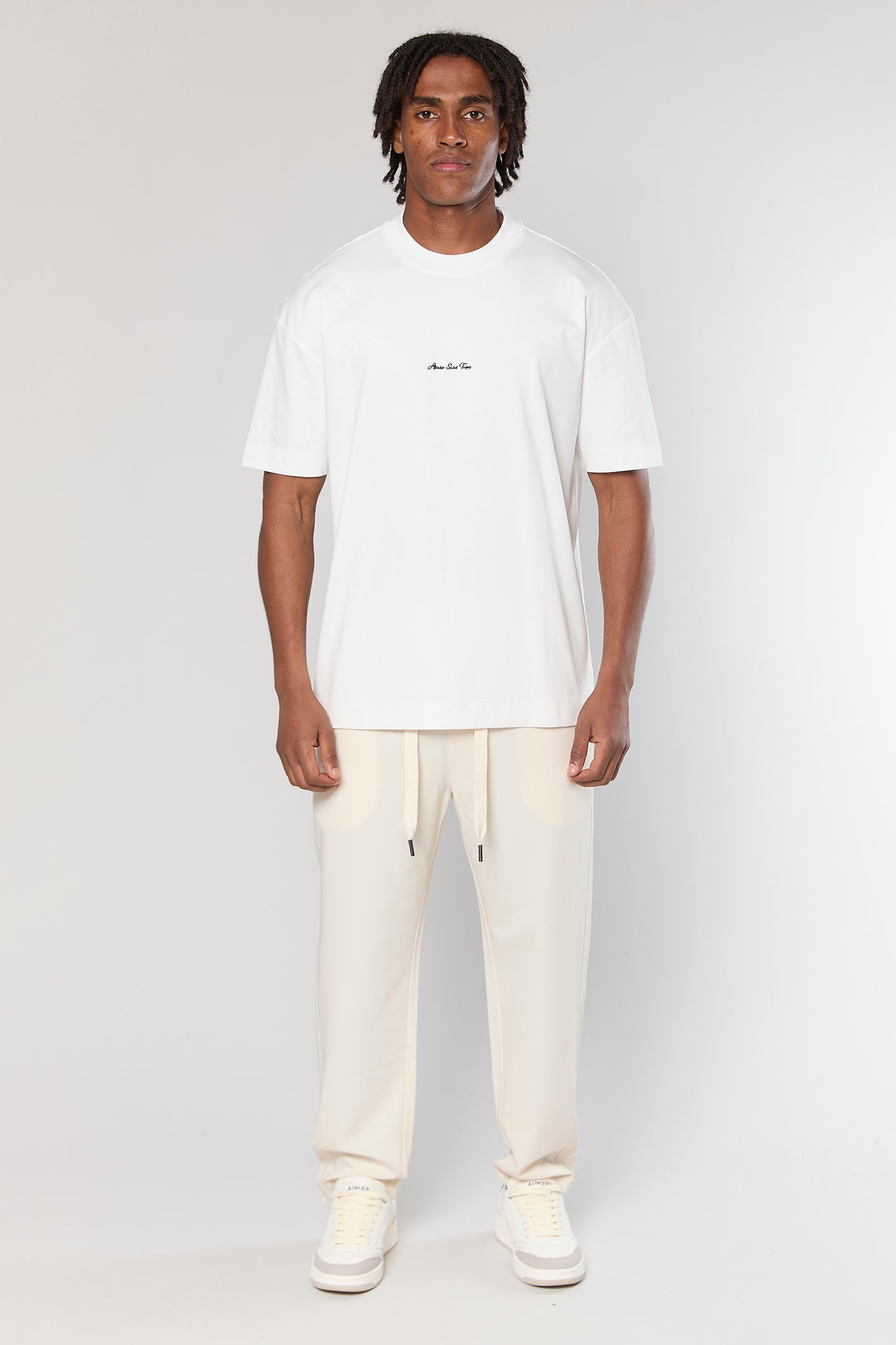 Mercerized 722 White T-Shirt