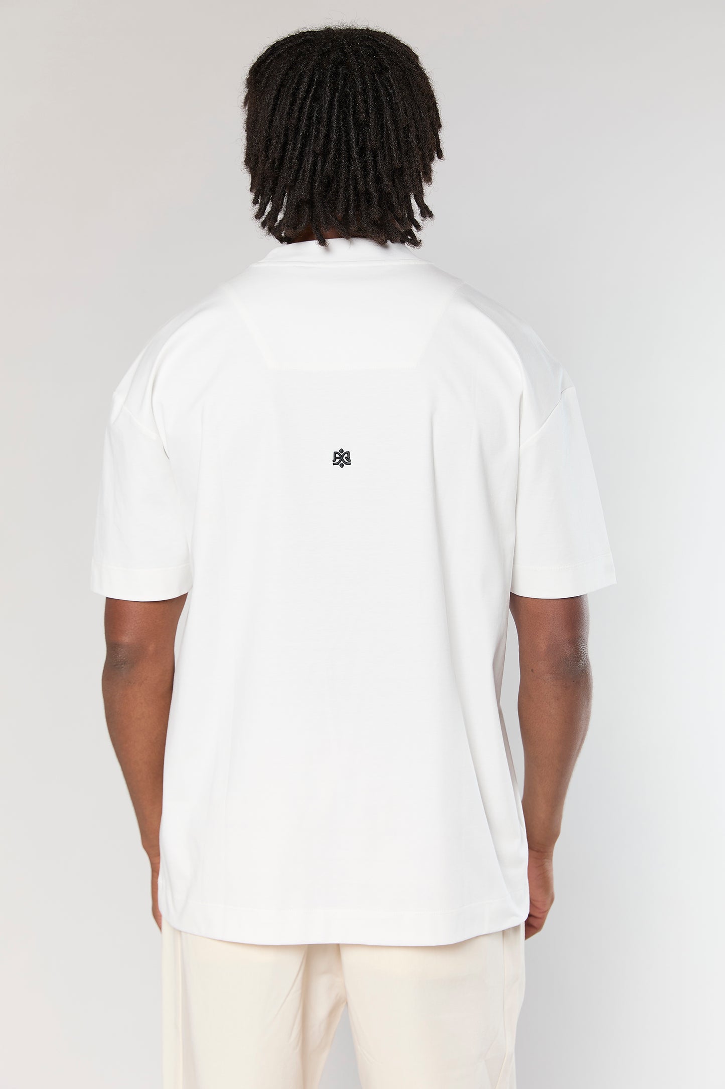 Mercerized 722 White T-Shirt