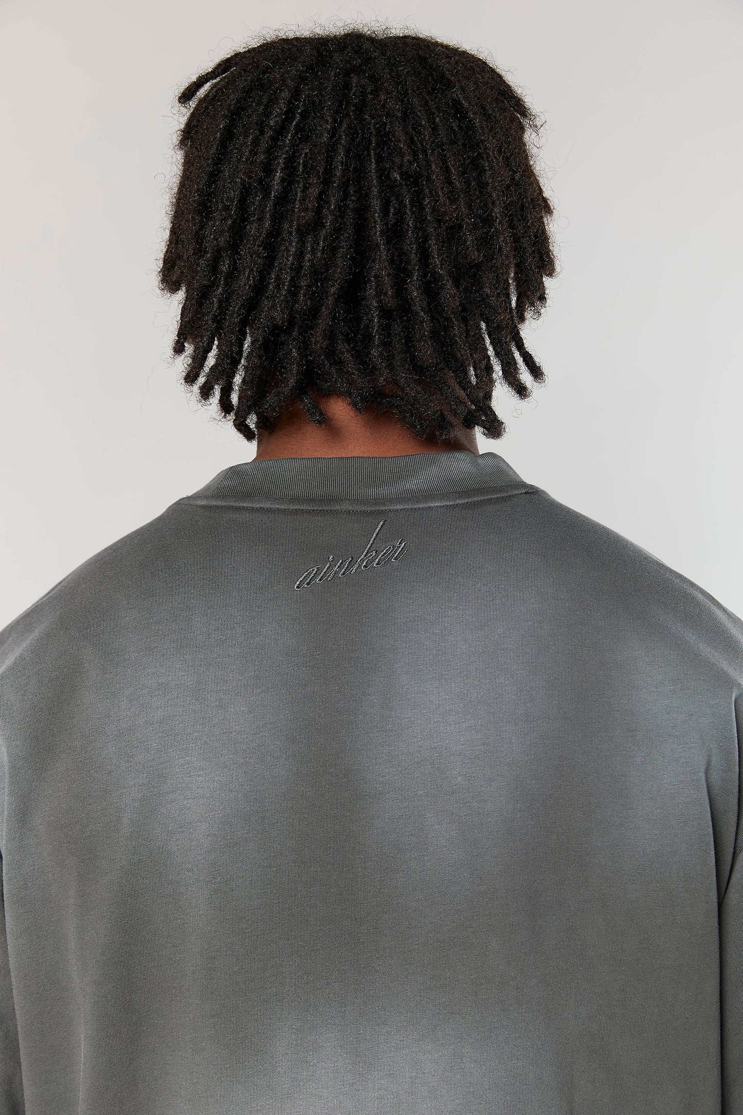 Cotton Wash 811 D.Gray T-Shirt