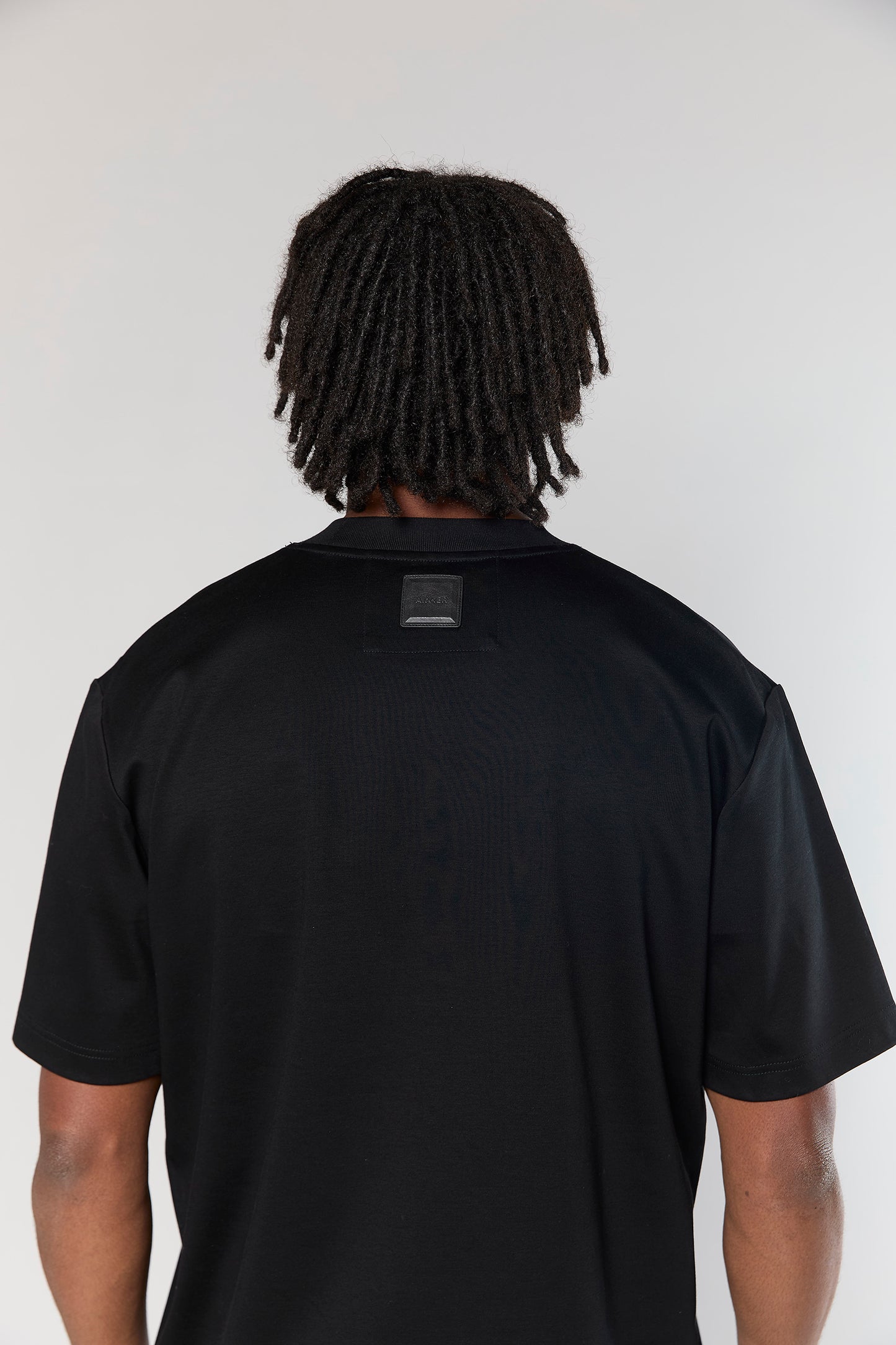 Mercerized 818 Black T-Shirt