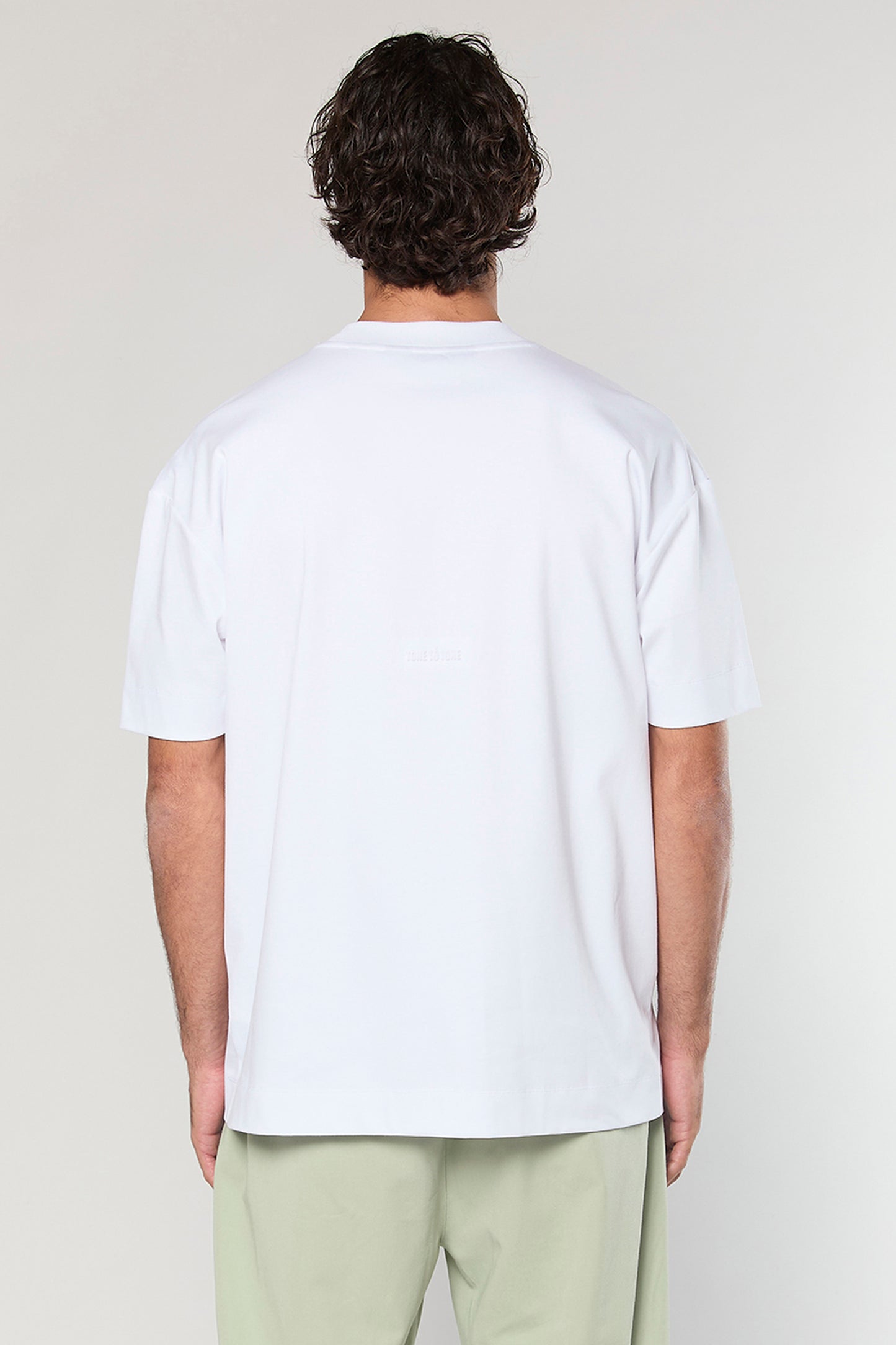 Mercerized 761 White T-Shirt