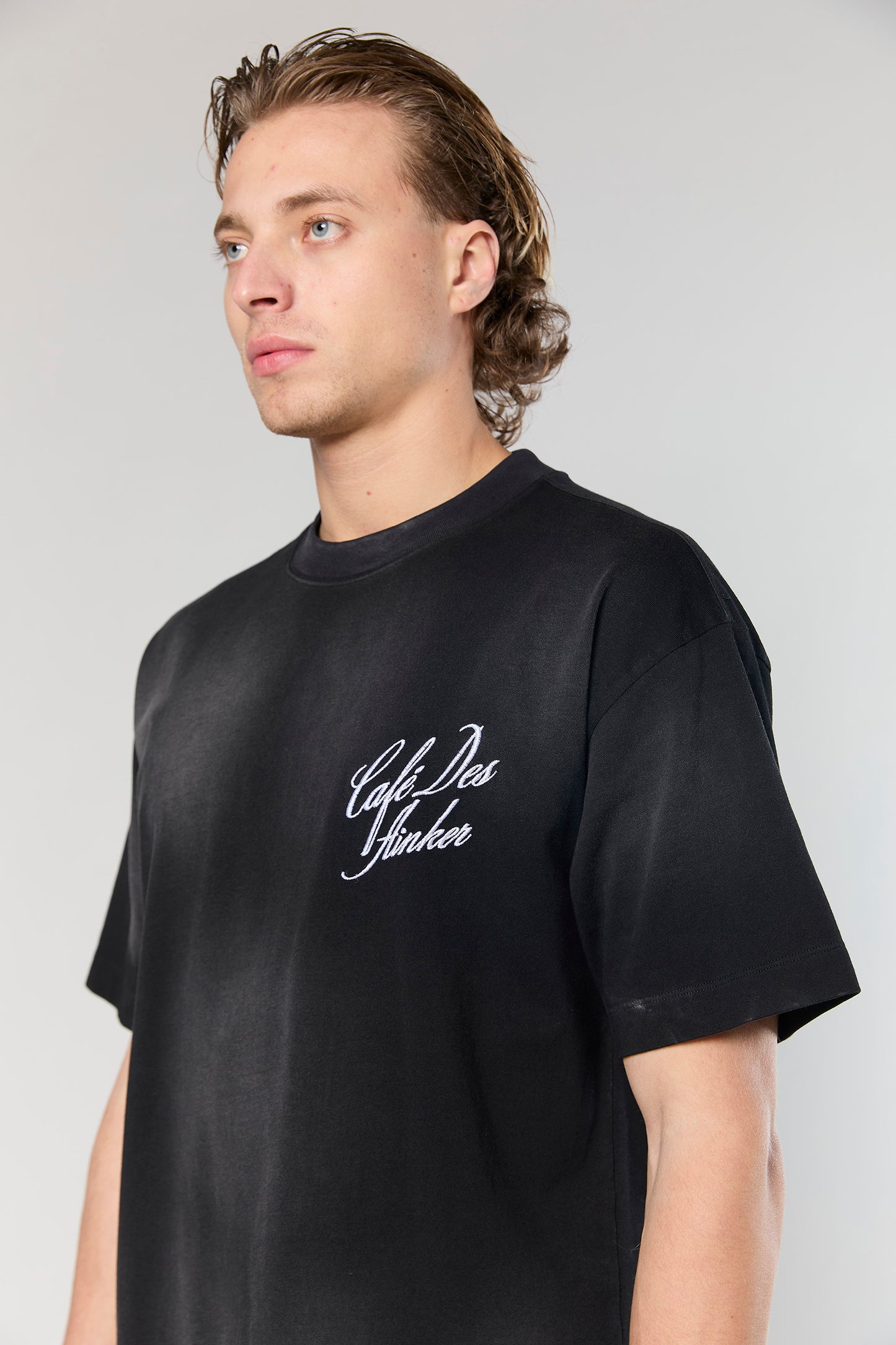 Cotton Wash 811 Black T-Shirt