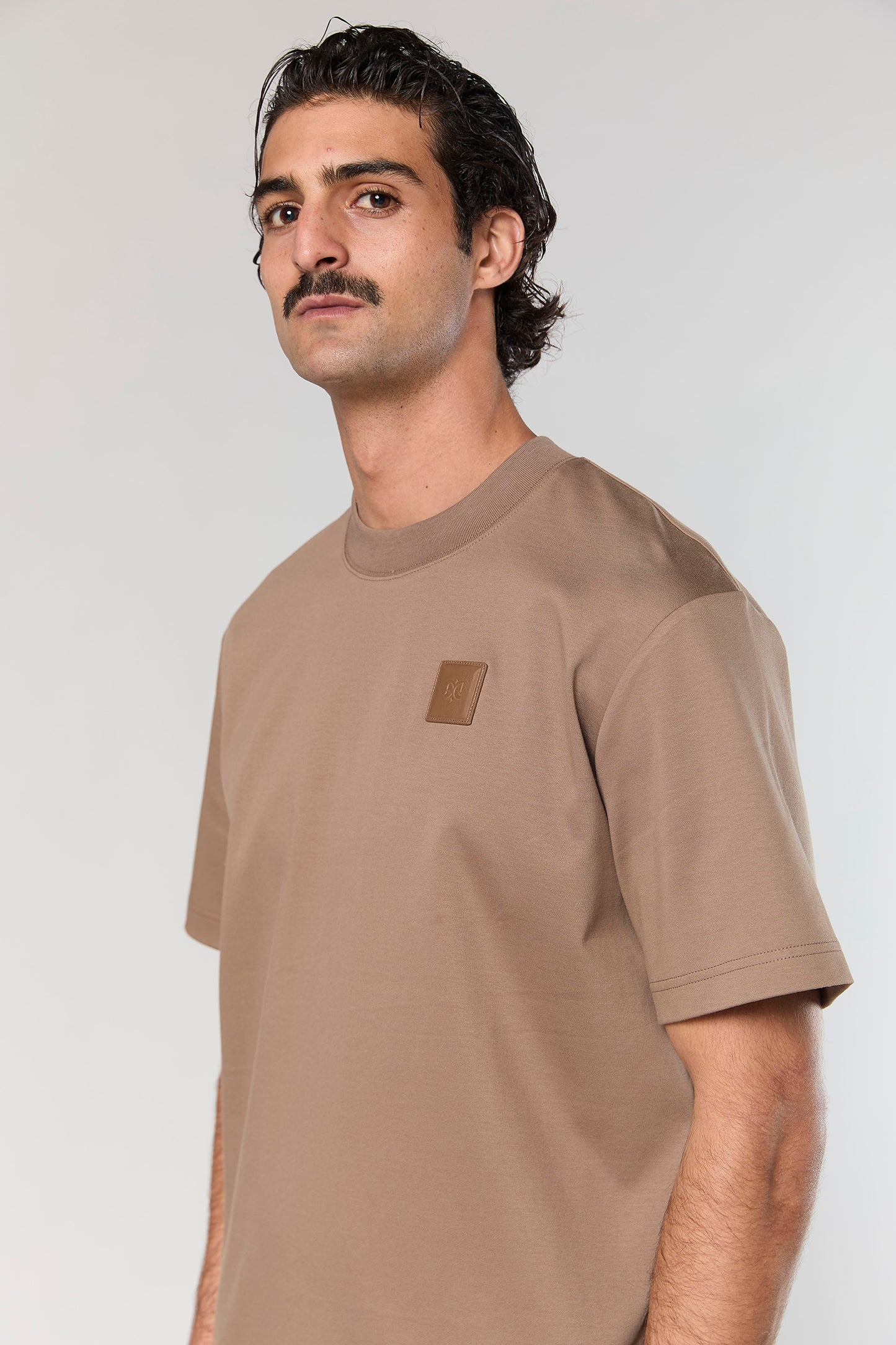 Mercerized 818 Mocha T-Shirt