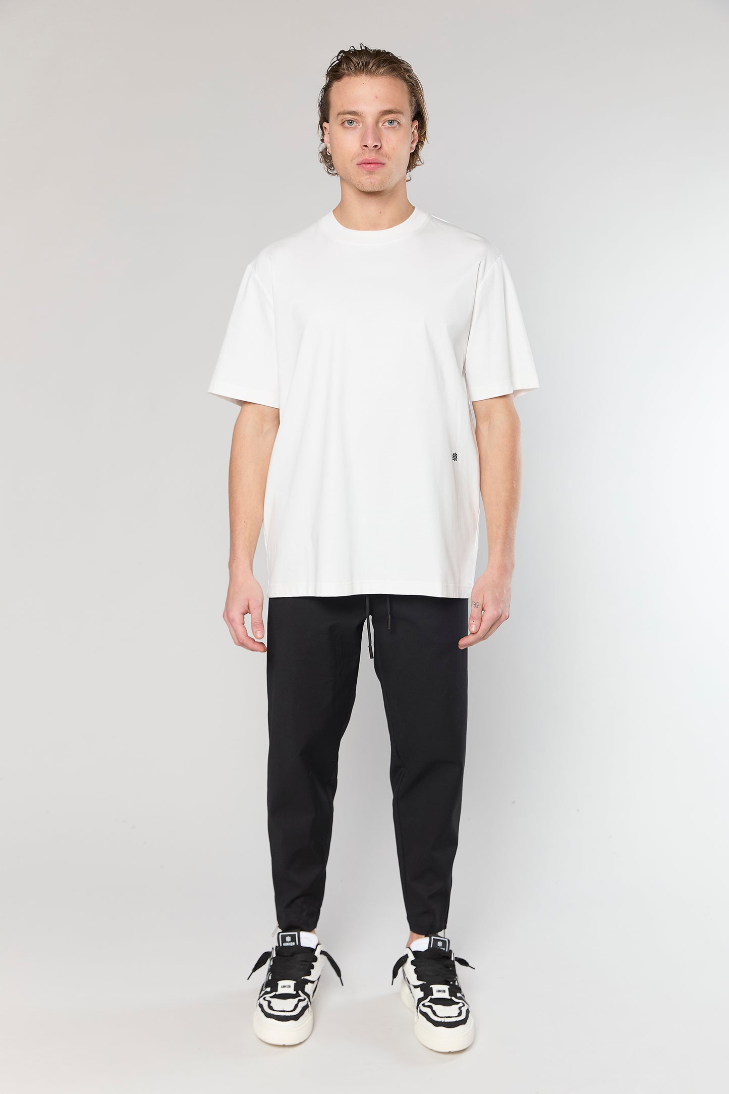 Mercerized 744 White T-Shirt
