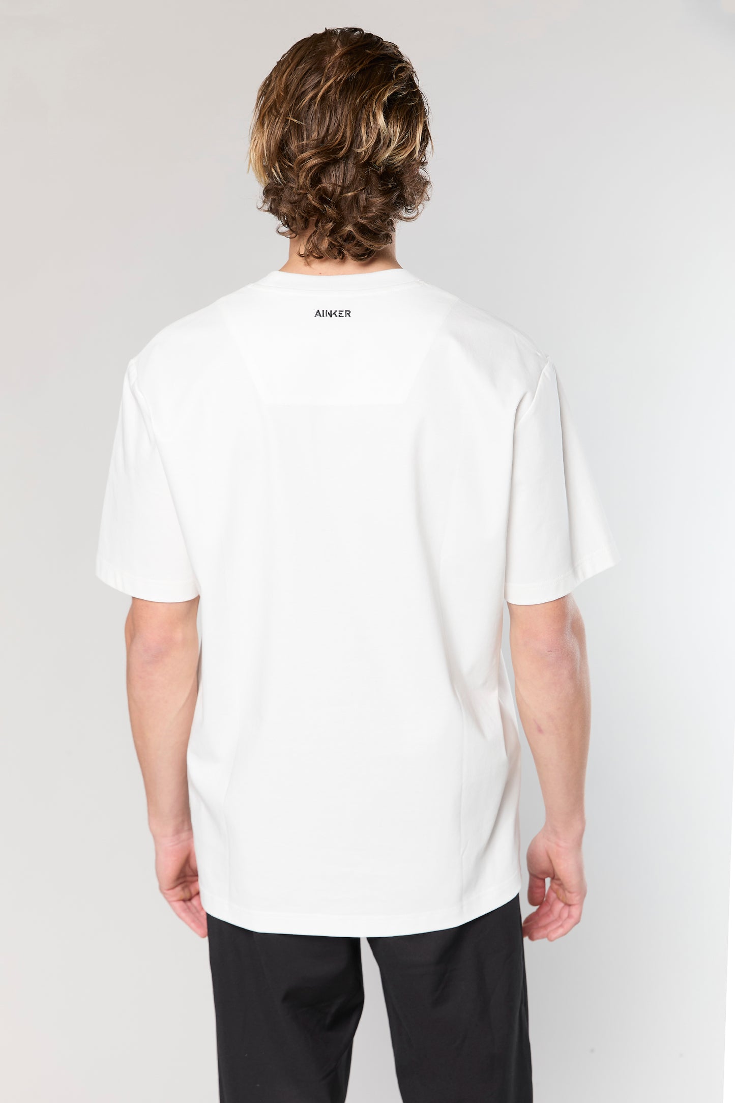 Mercerized 744 White T-Shirt