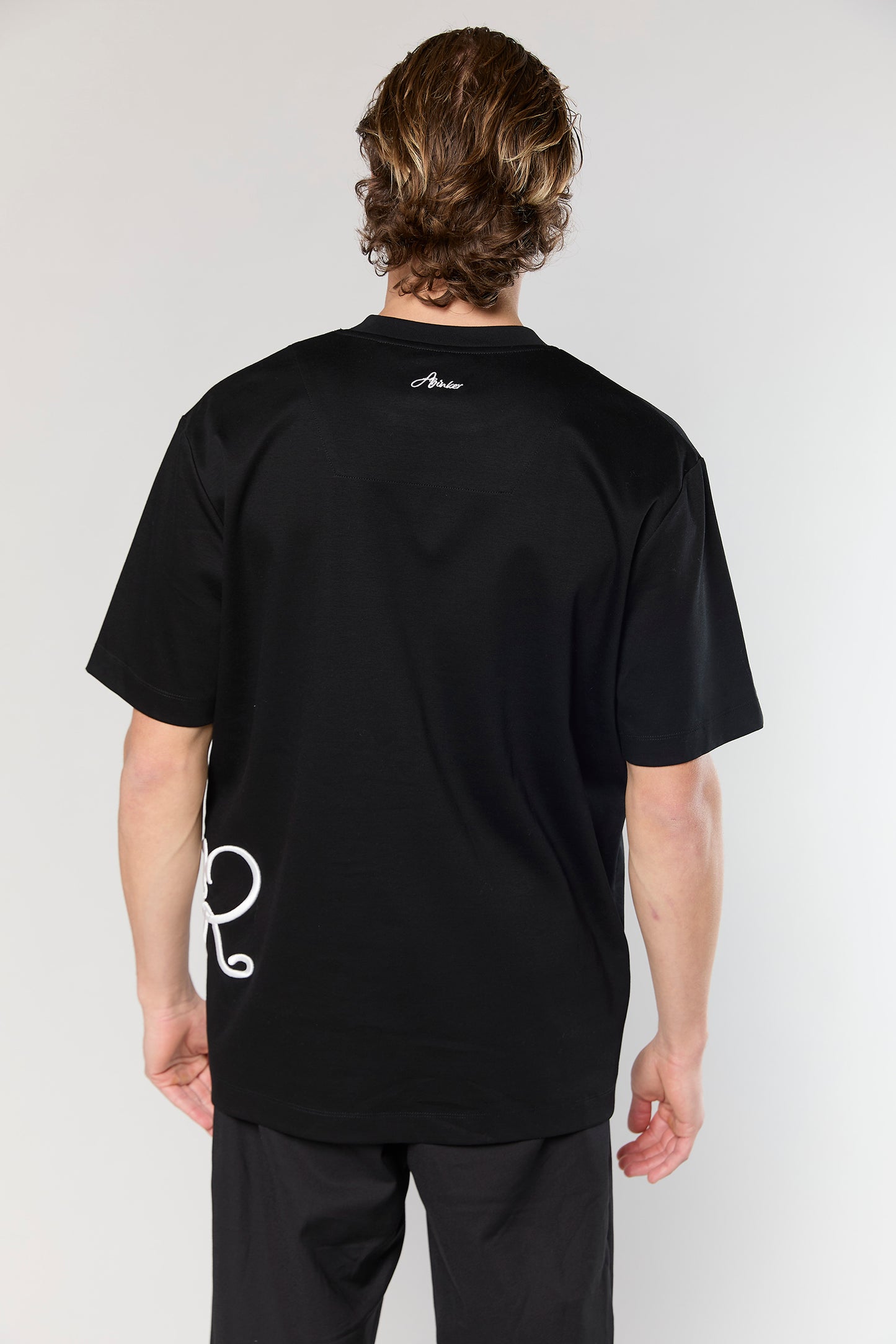 Mercerized 723 Black T-Shirt