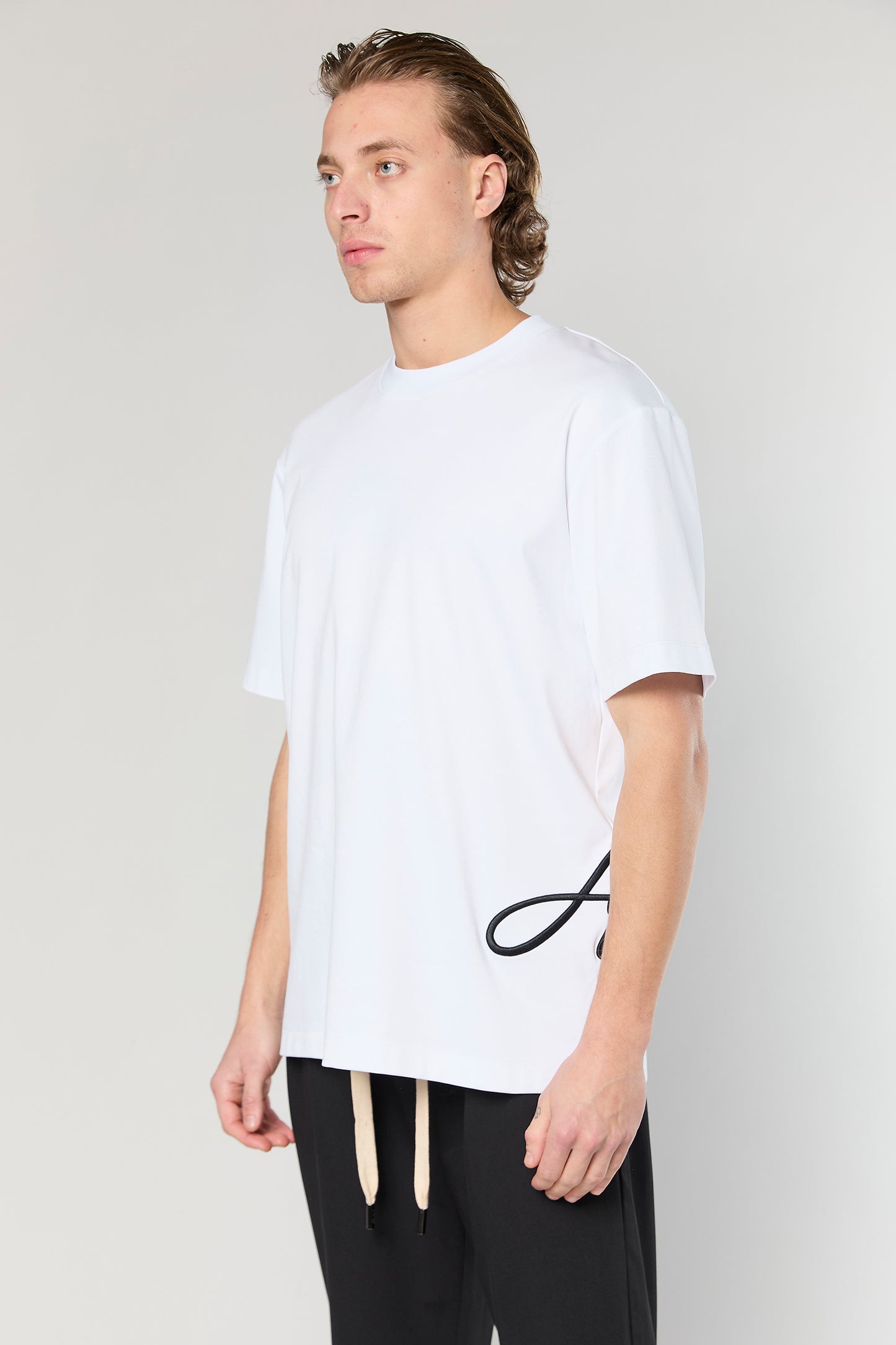 Mercerized 723 White T-Shirt