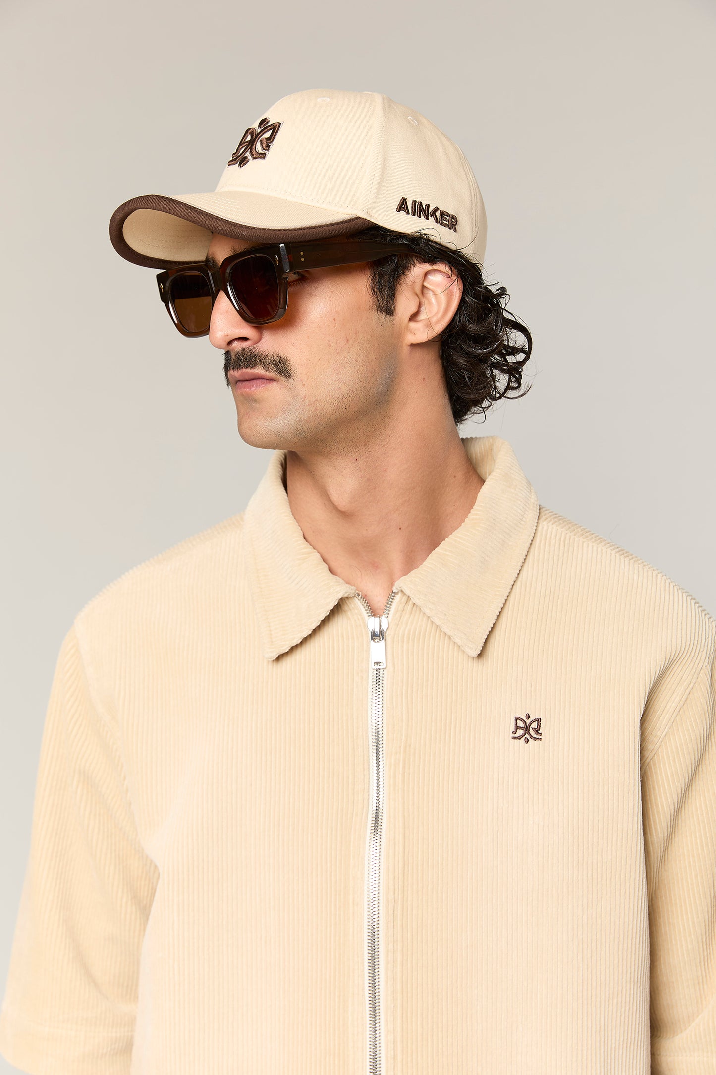 Wash Corduroy 708 Mocha Short Jacket