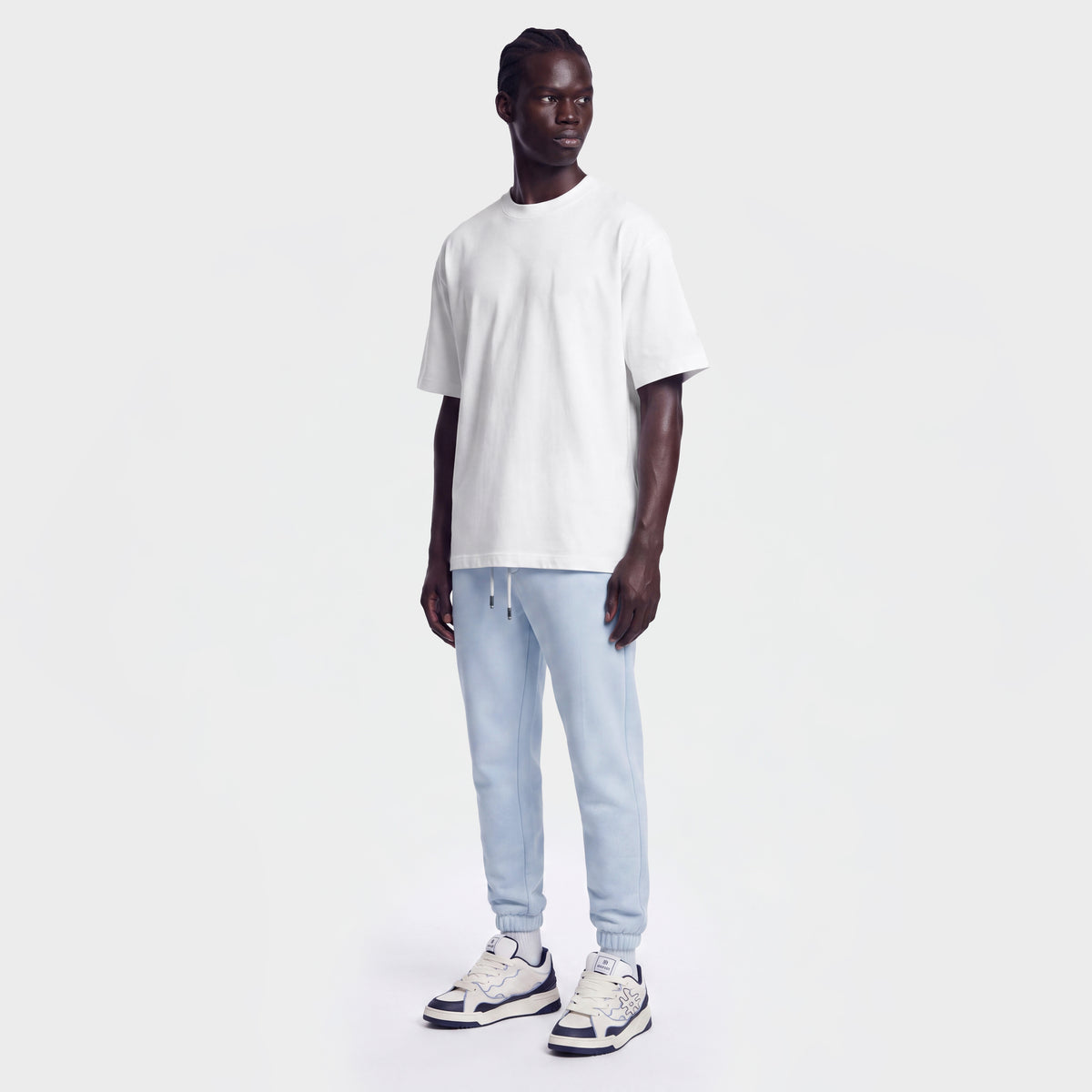 Mercerized 1043 White T-Shirt