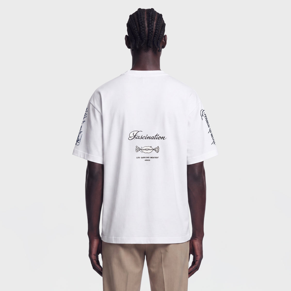 Mercerized 1034 White T-Shirt