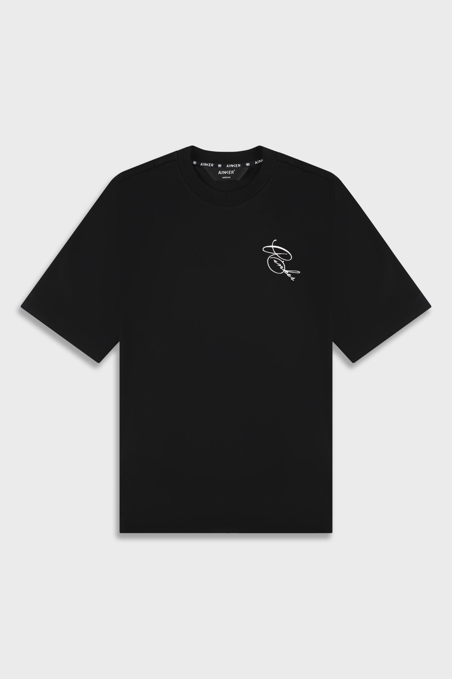 Mercerized 844 Black T-Shirt