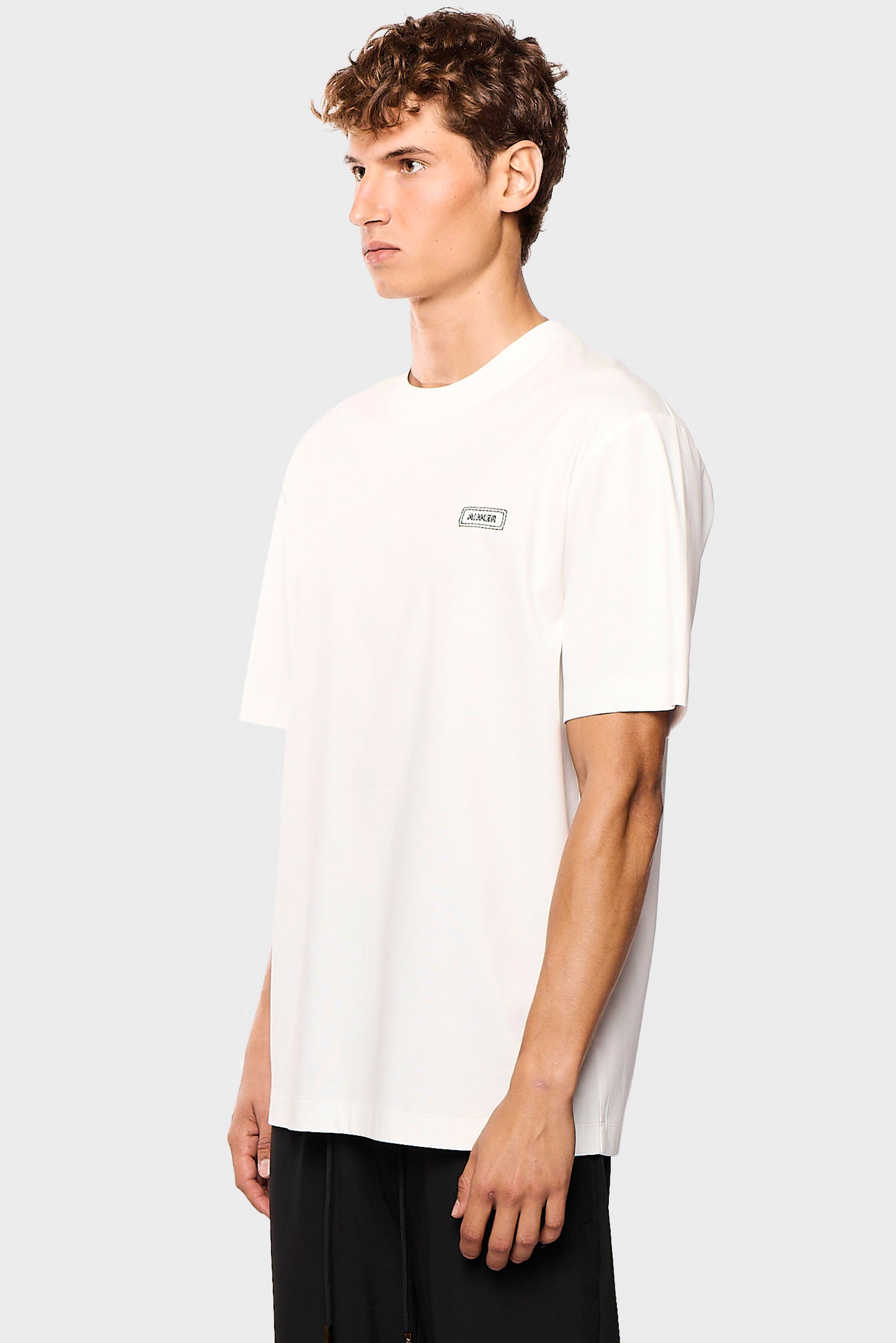 Mercerized 609 White T-Shirt