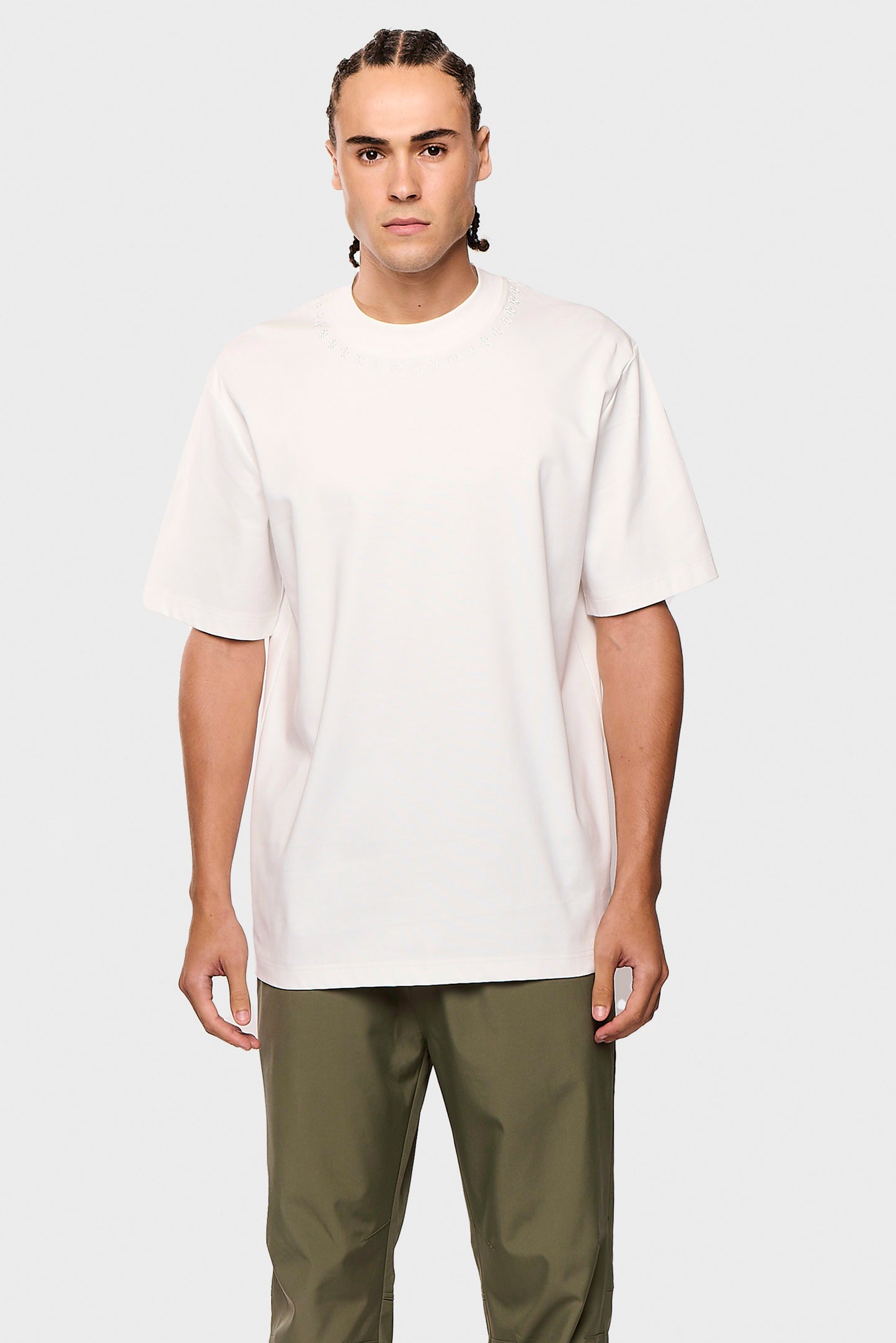 Mercerized 677 White T-Shirt