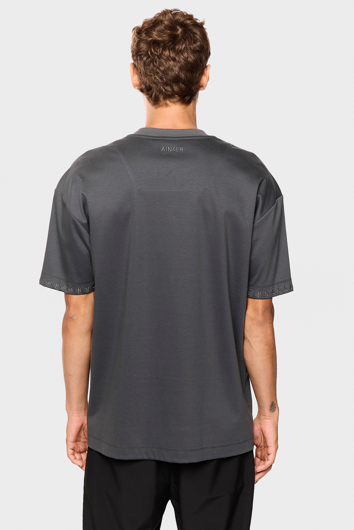 Mercerized 676 Gray T-Shirt