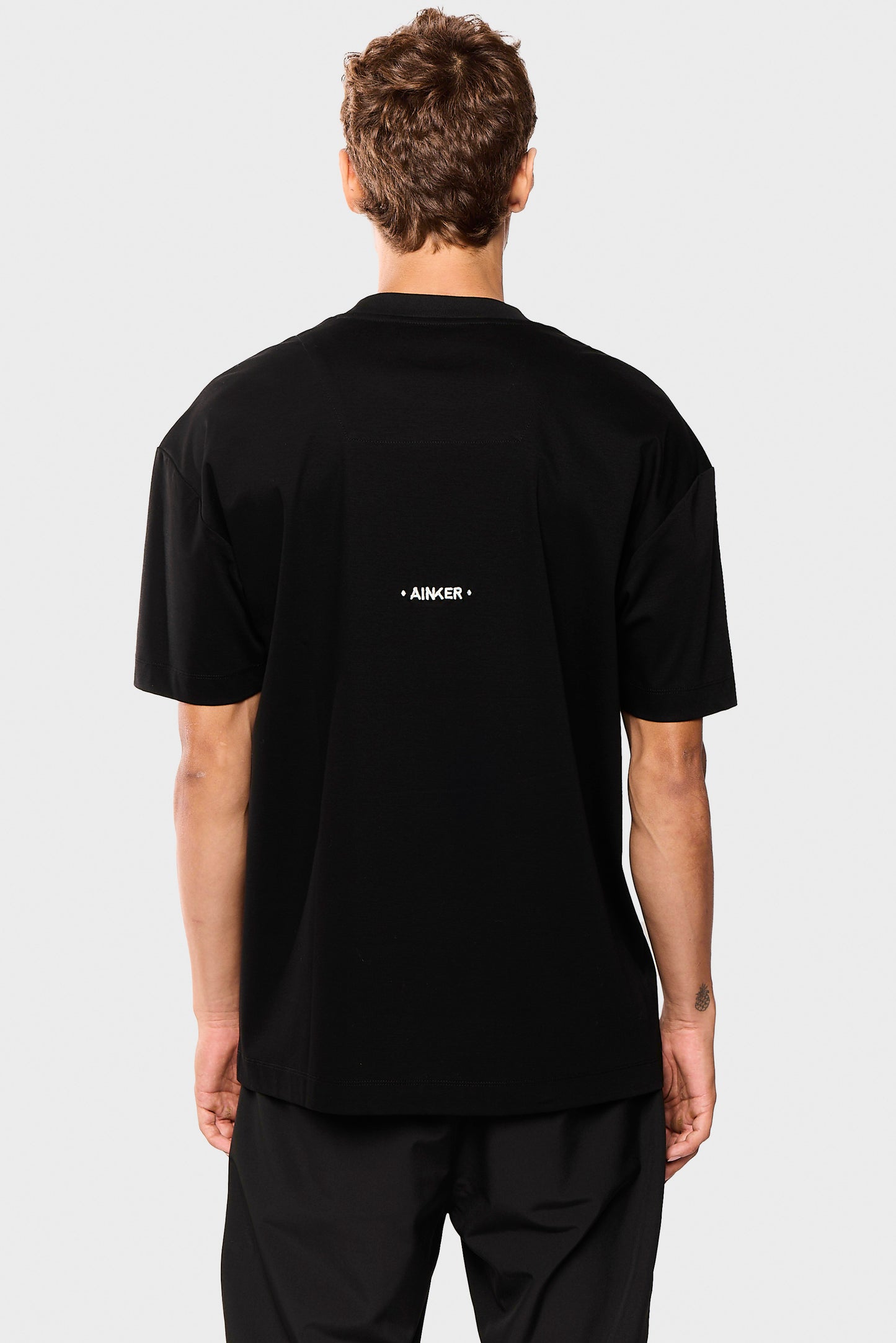 Mercerized 760 Black T-Shirt