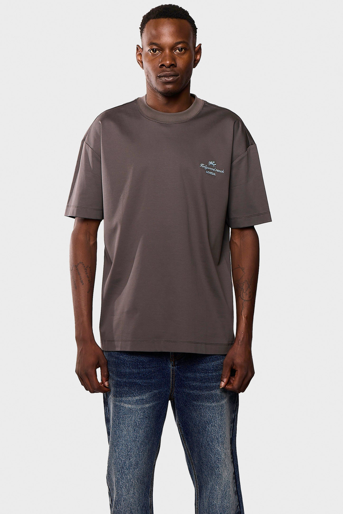Mercerized 544 D.gray T-Shirt