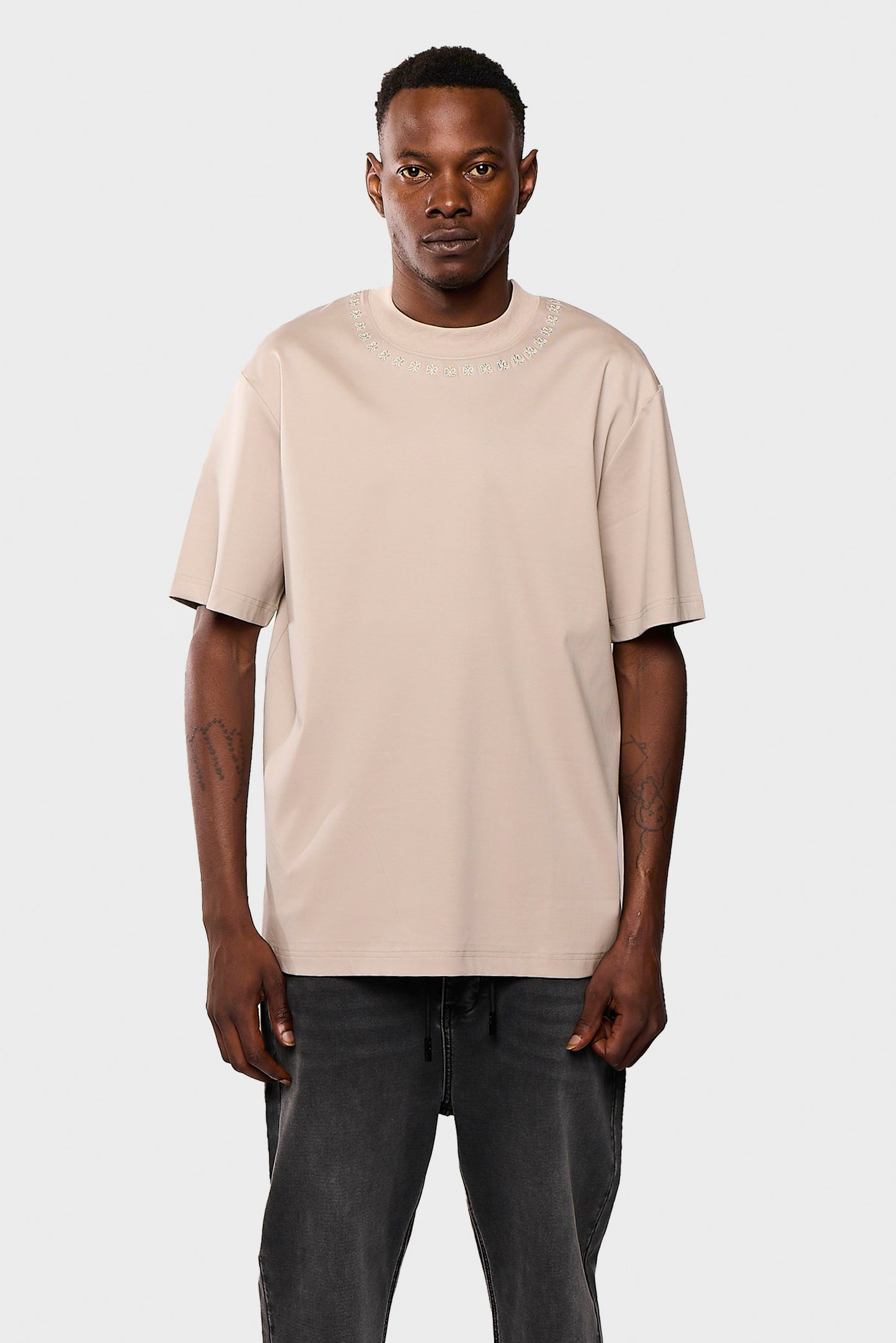 Mercerized 677 Gray T-Shirt