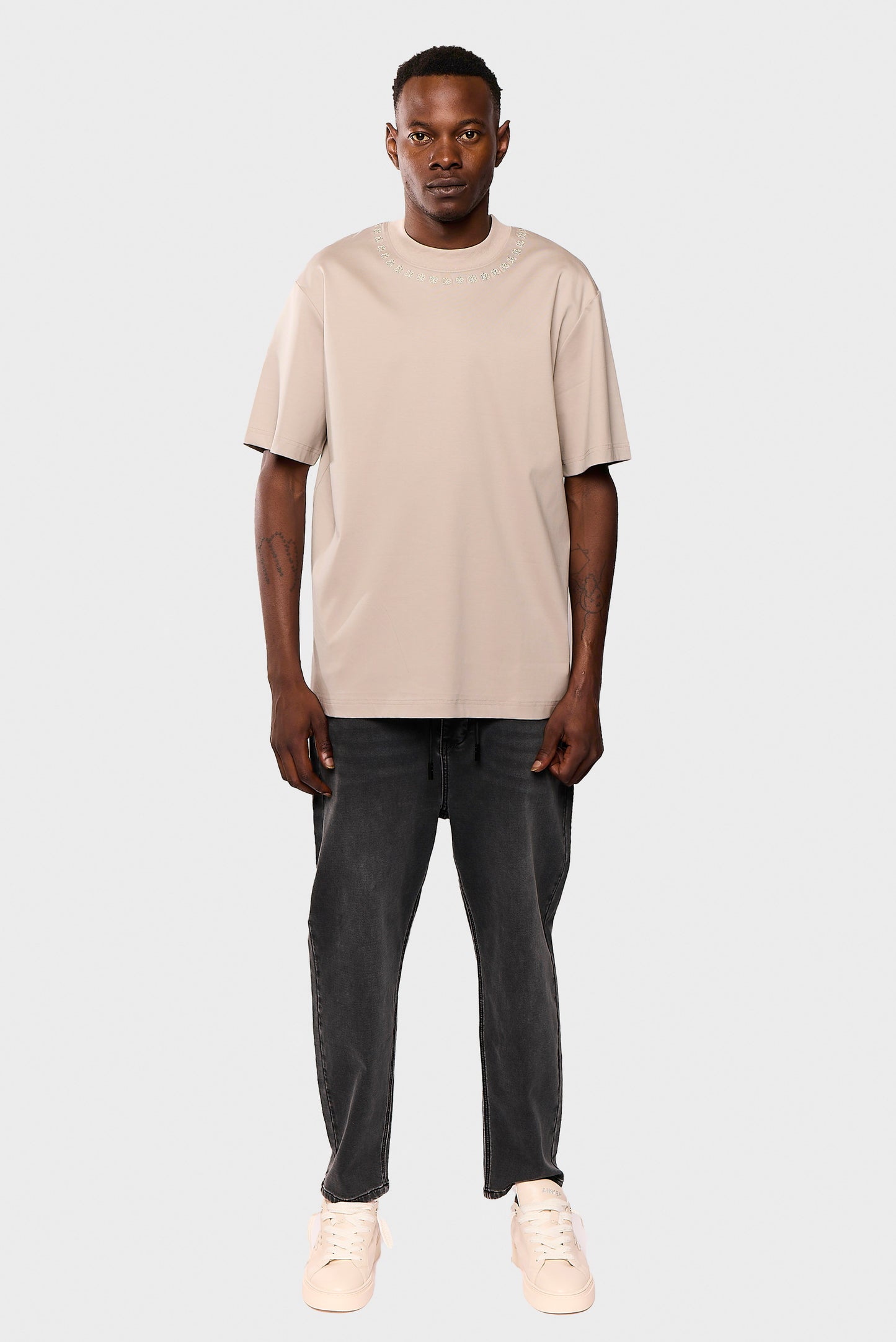 Mercerized 677 Gray T-Shirt