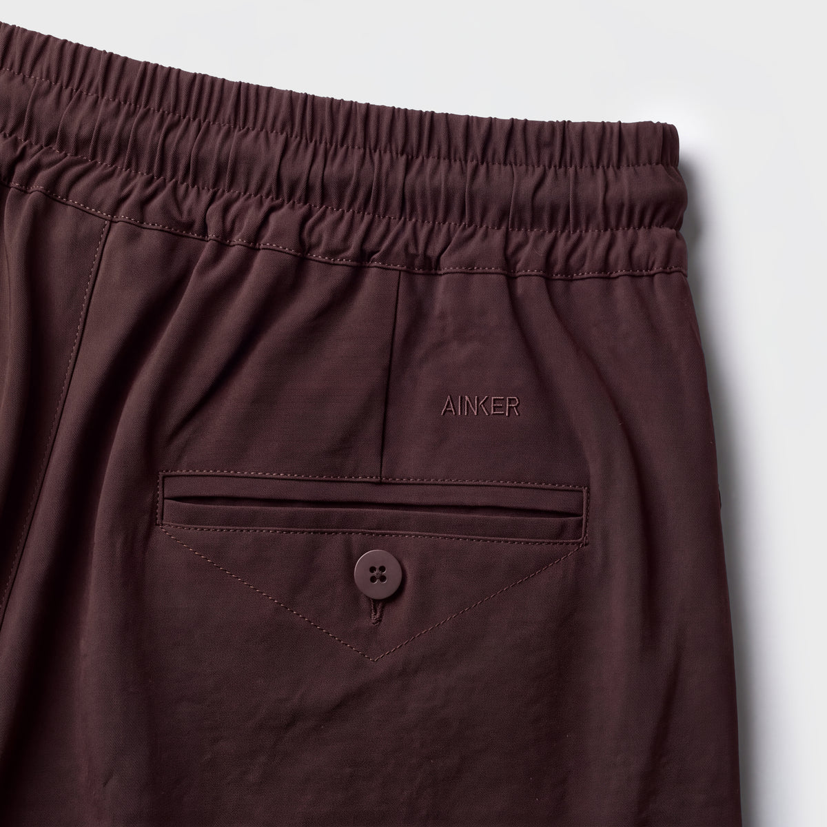 Wool Blend 1081 Brown Pant