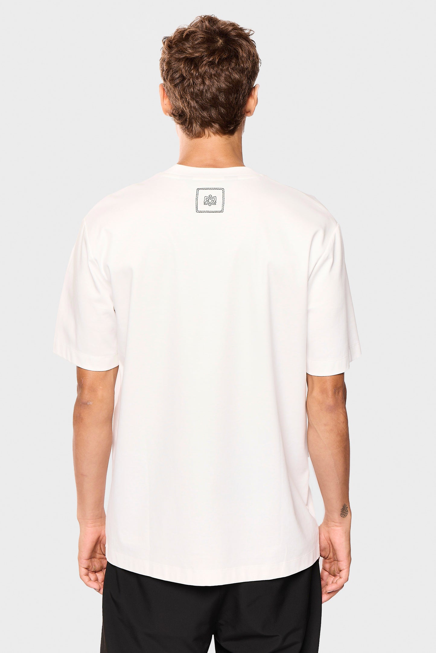 Mercerized 609 White T-Shirt
