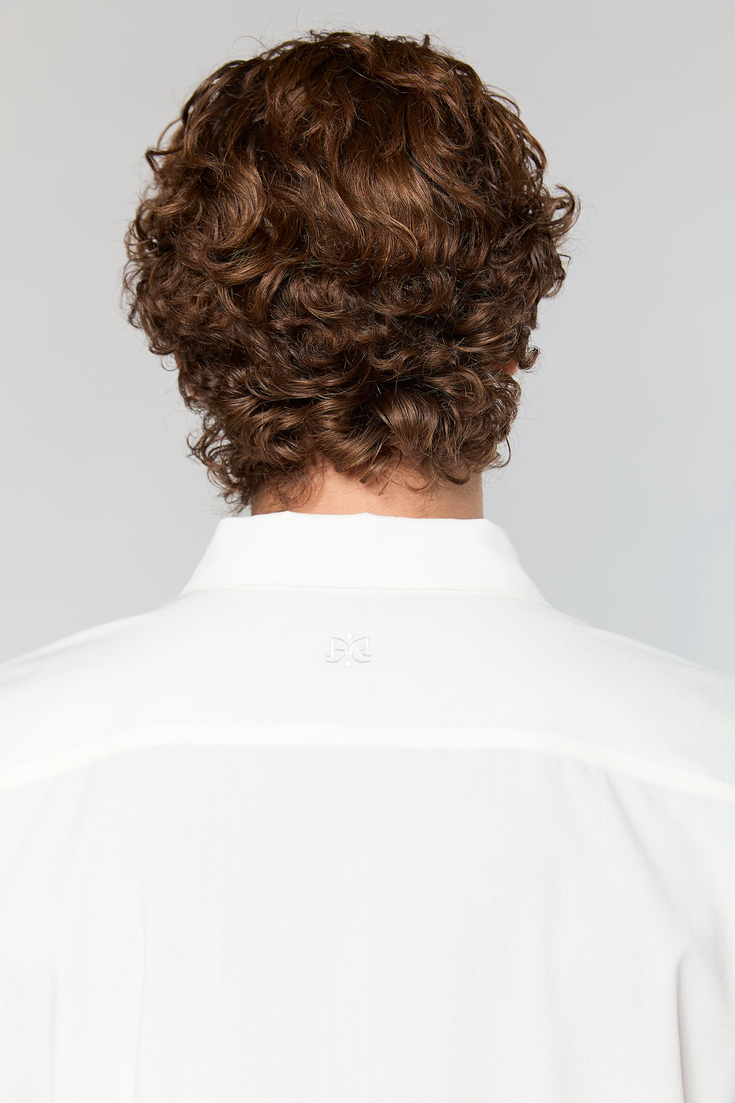 Wool Blend White 778 Zipper Shirt