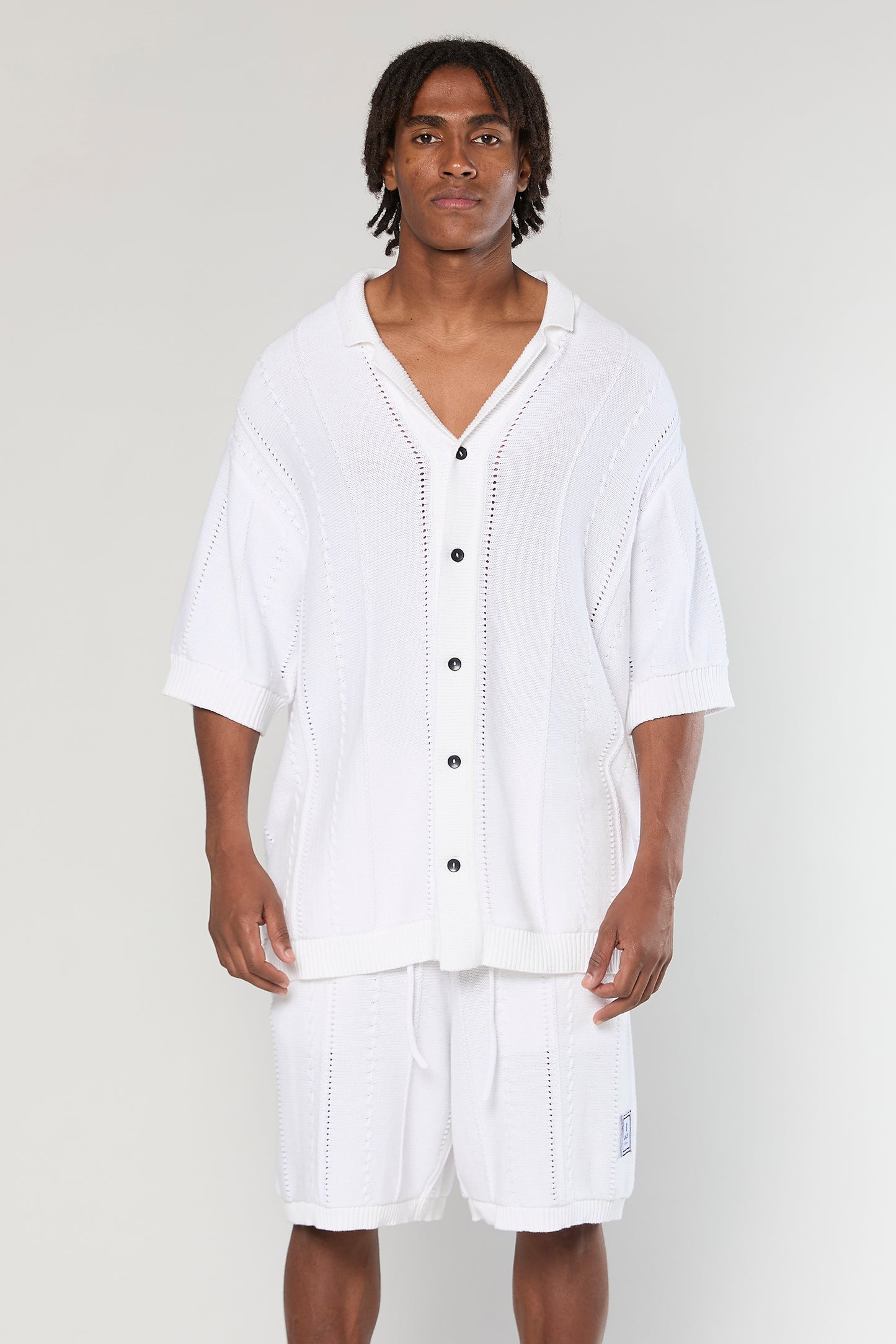 White Knit 720 Shirt